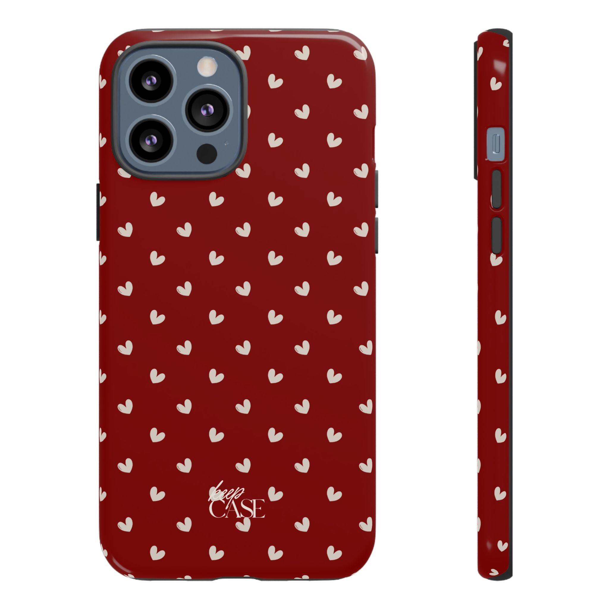 Keepcase Keepers Series — Burgundy Hearts