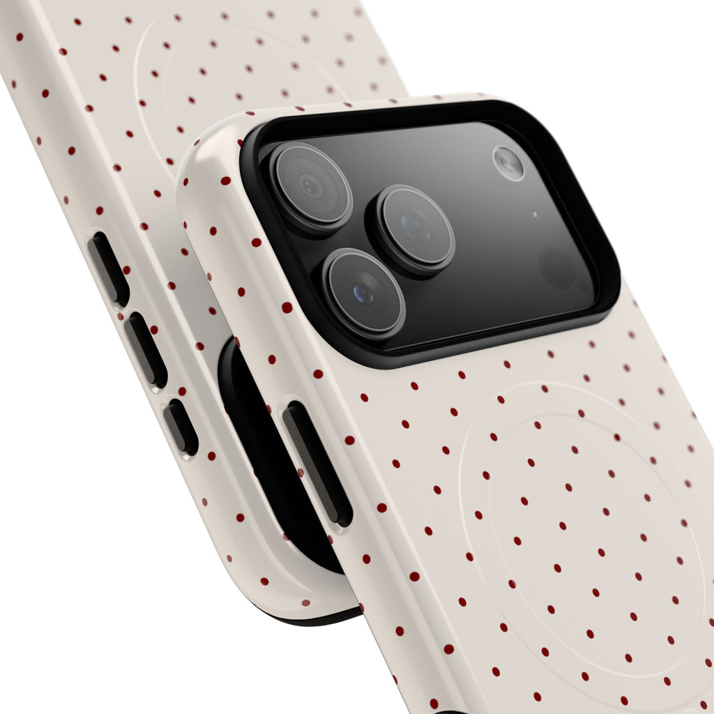 Keepcase Keepers Series — Cream Polka Dots
