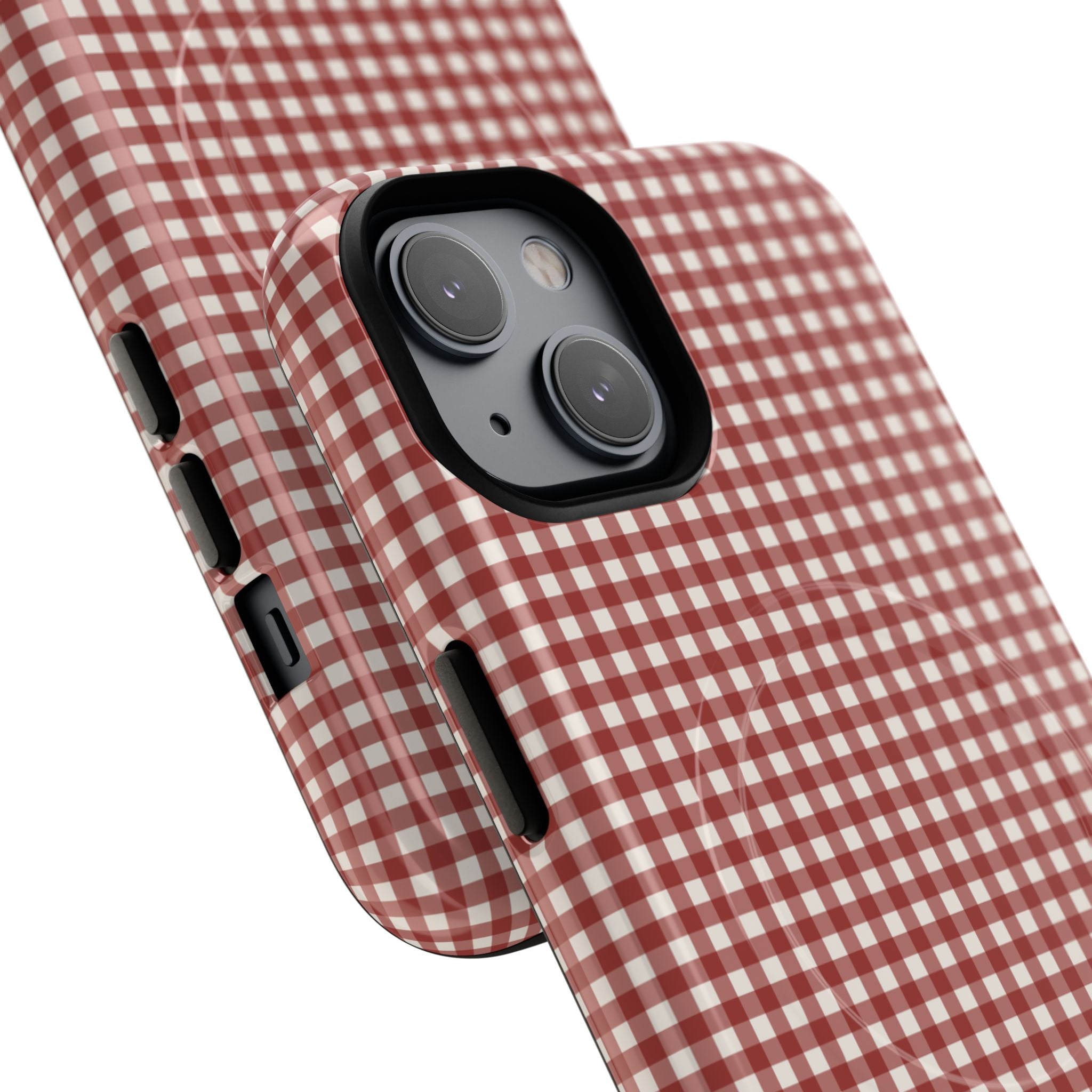 Keepcase Keepers Series — Burgundy and Cream Gingham