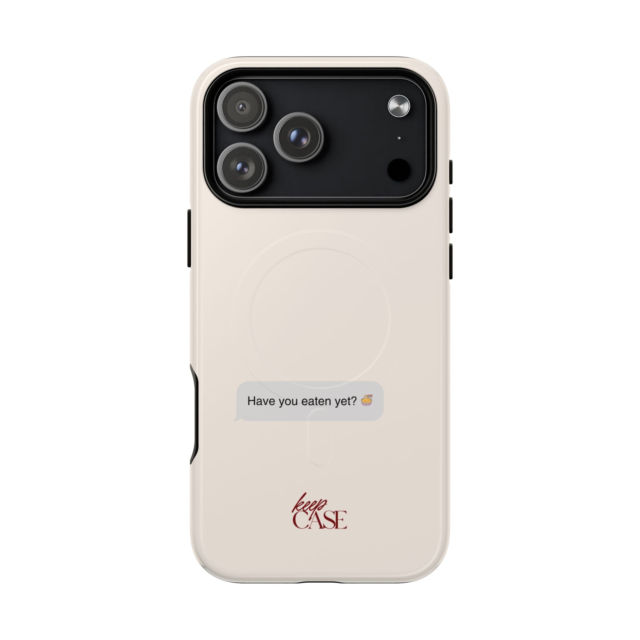 Keepcase Kept Messages Series — Have You Eaten Yet? (Light Mode)