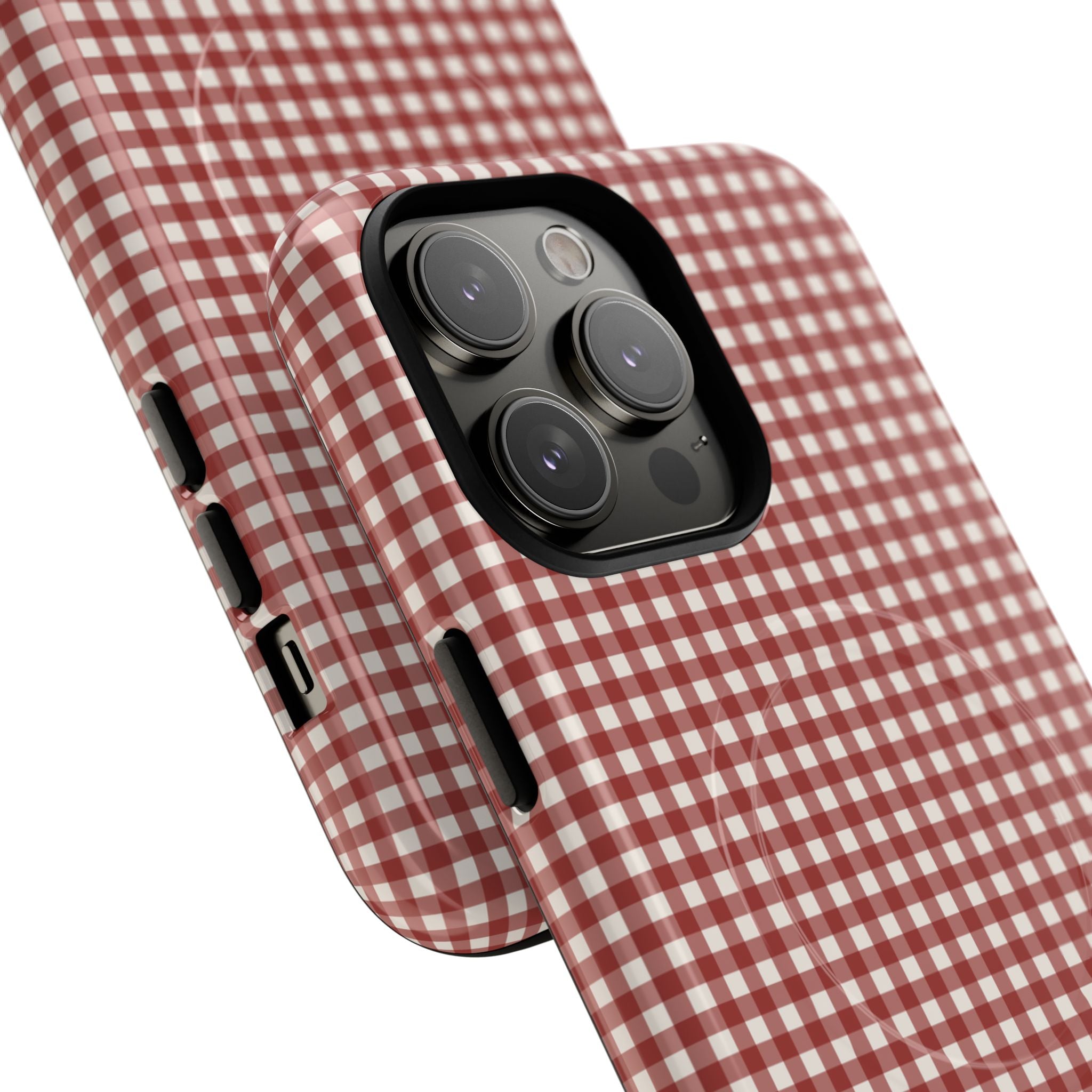 Keepcase Keepers Series — Burgundy and Cream Gingham