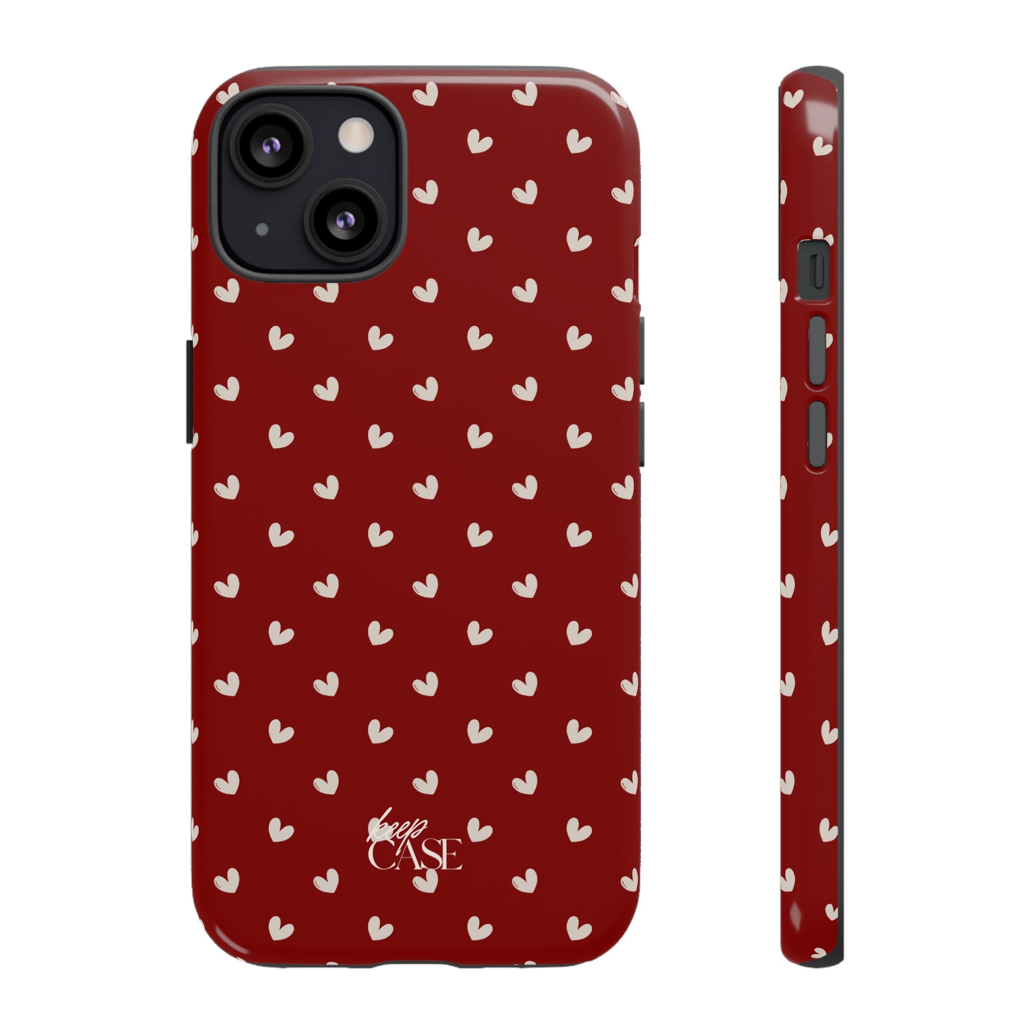 Keepcase Keepers Series — Burgundy Hearts