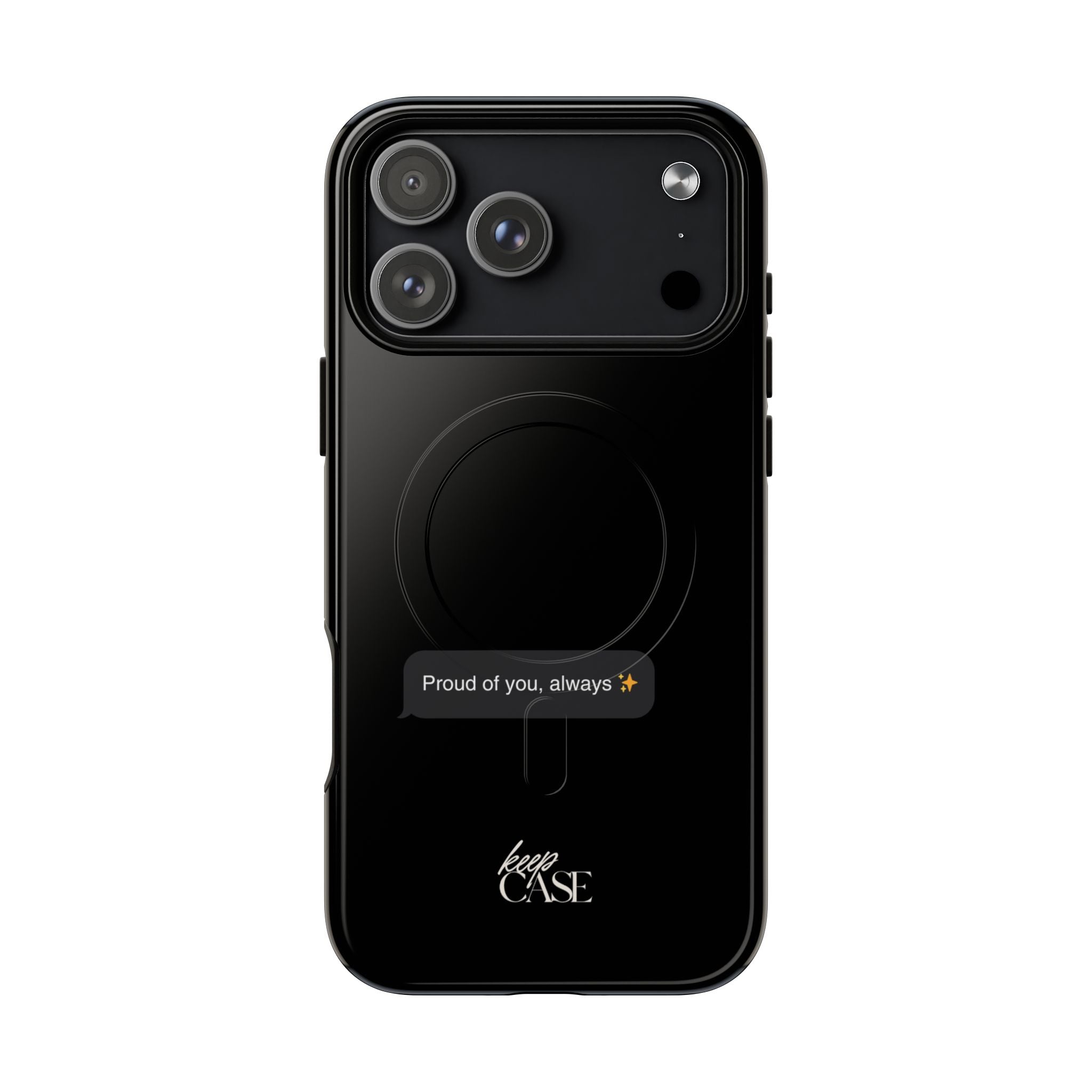Keepcase Kept Messages Series — Proud Of You, Always (Dark Mode)