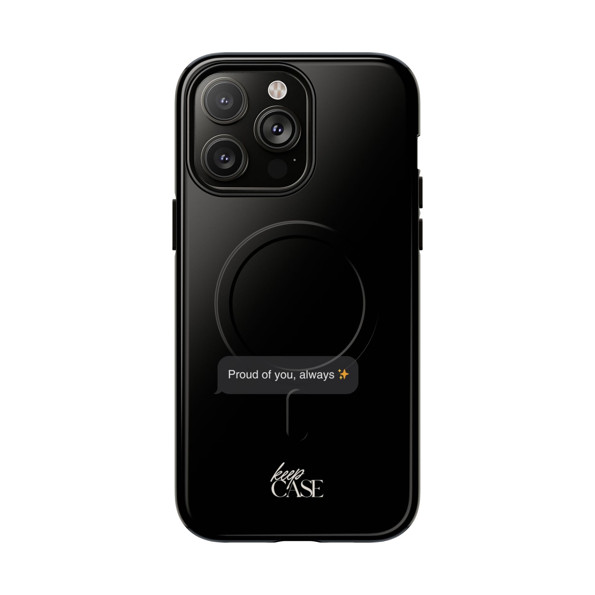 Keepcase Kept Messages Series — Proud Of You, Always (Dark Mode)