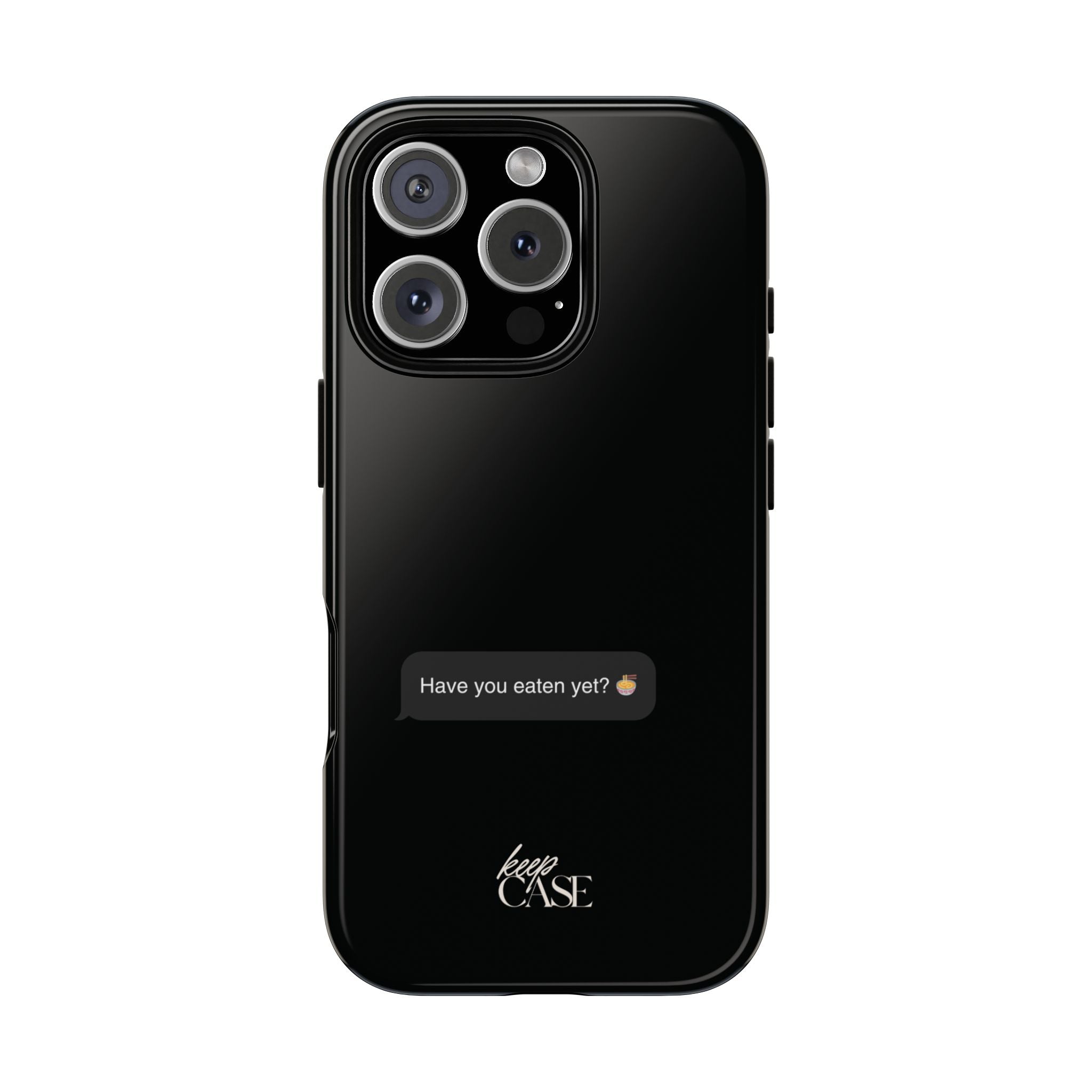 Keepcase Kept Messages Series — Have You Eaten Yet? (Dark Mode)