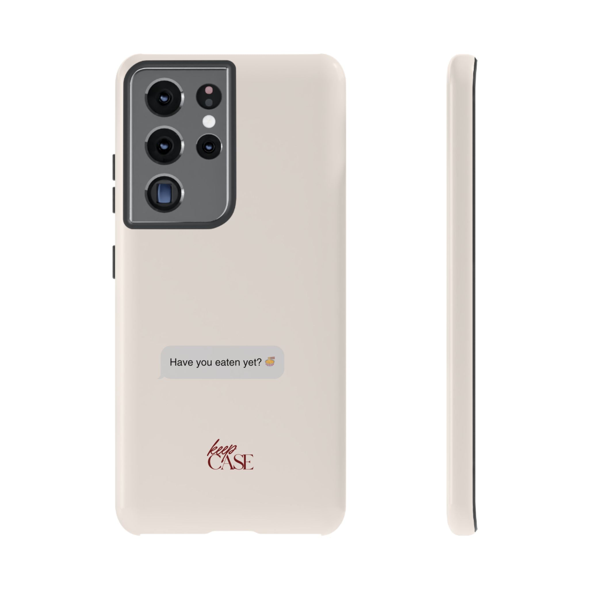 Keepcase Kept Messages Series — Have You Eaten Yet? (Light Mode)