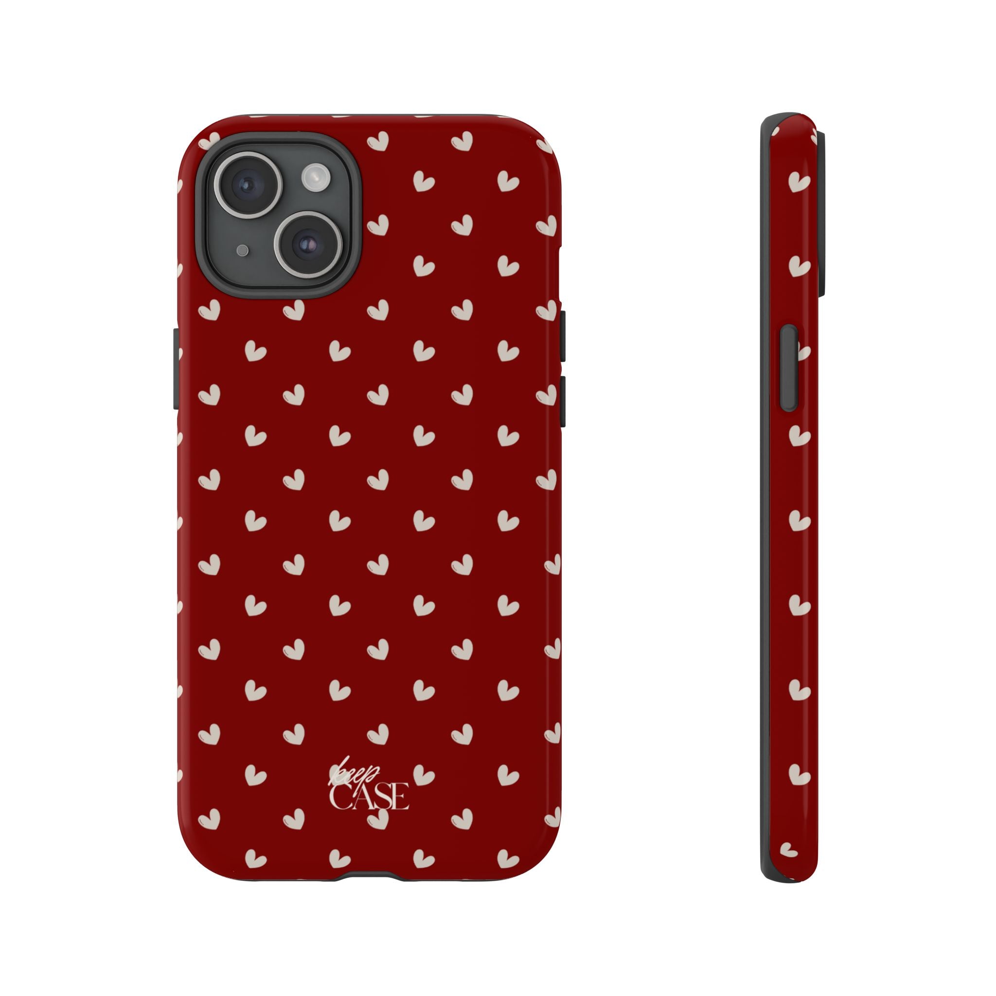 Keepcase Keepers Series — Burgundy Hearts