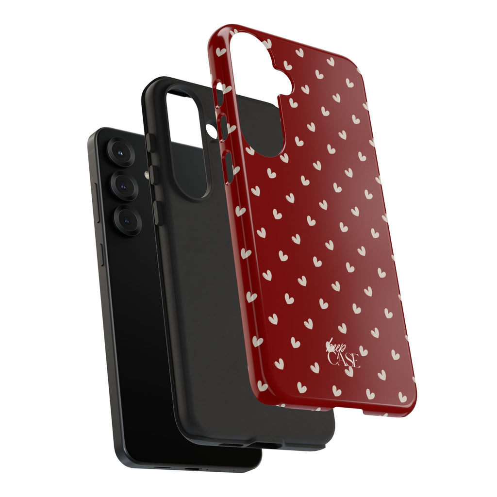 Keepcase Keepers Series — Burgundy Hearts