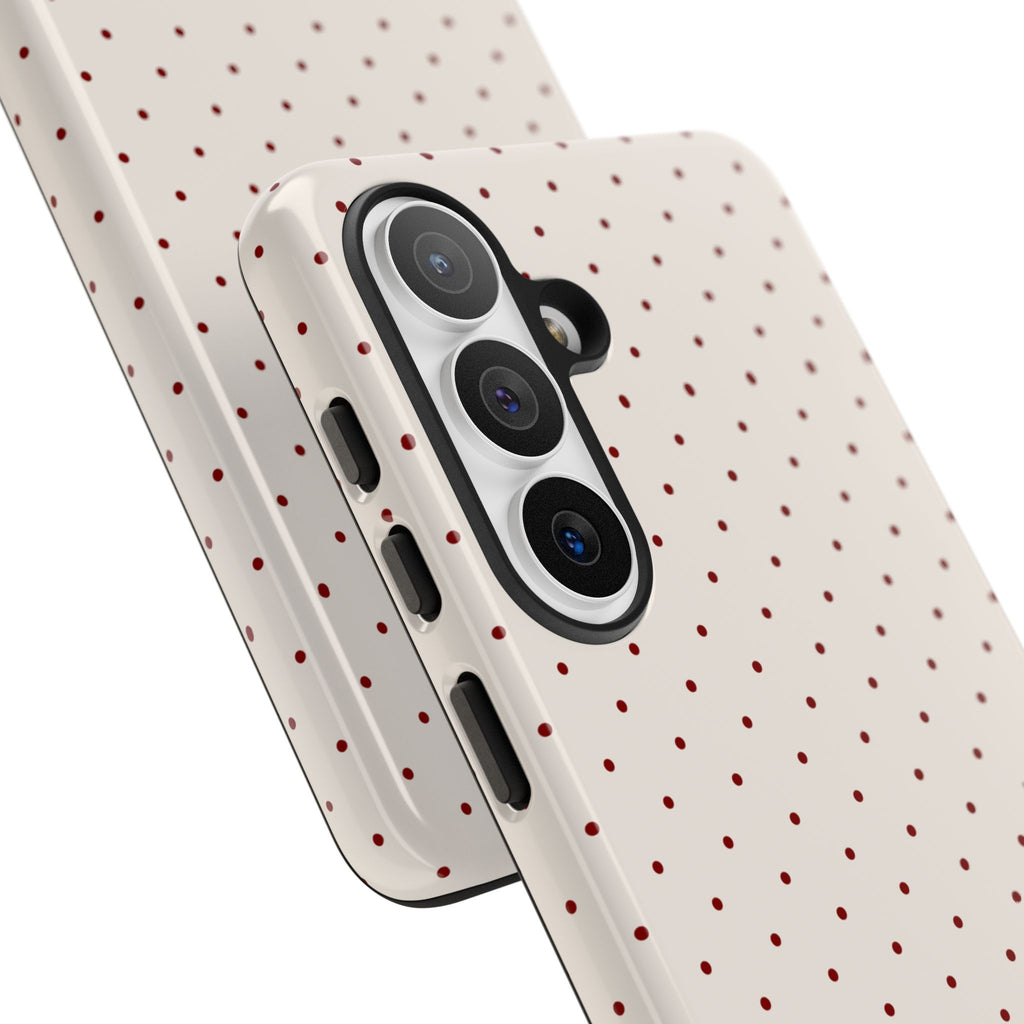 Keepcase Keepers Series — Cream Polka Dots