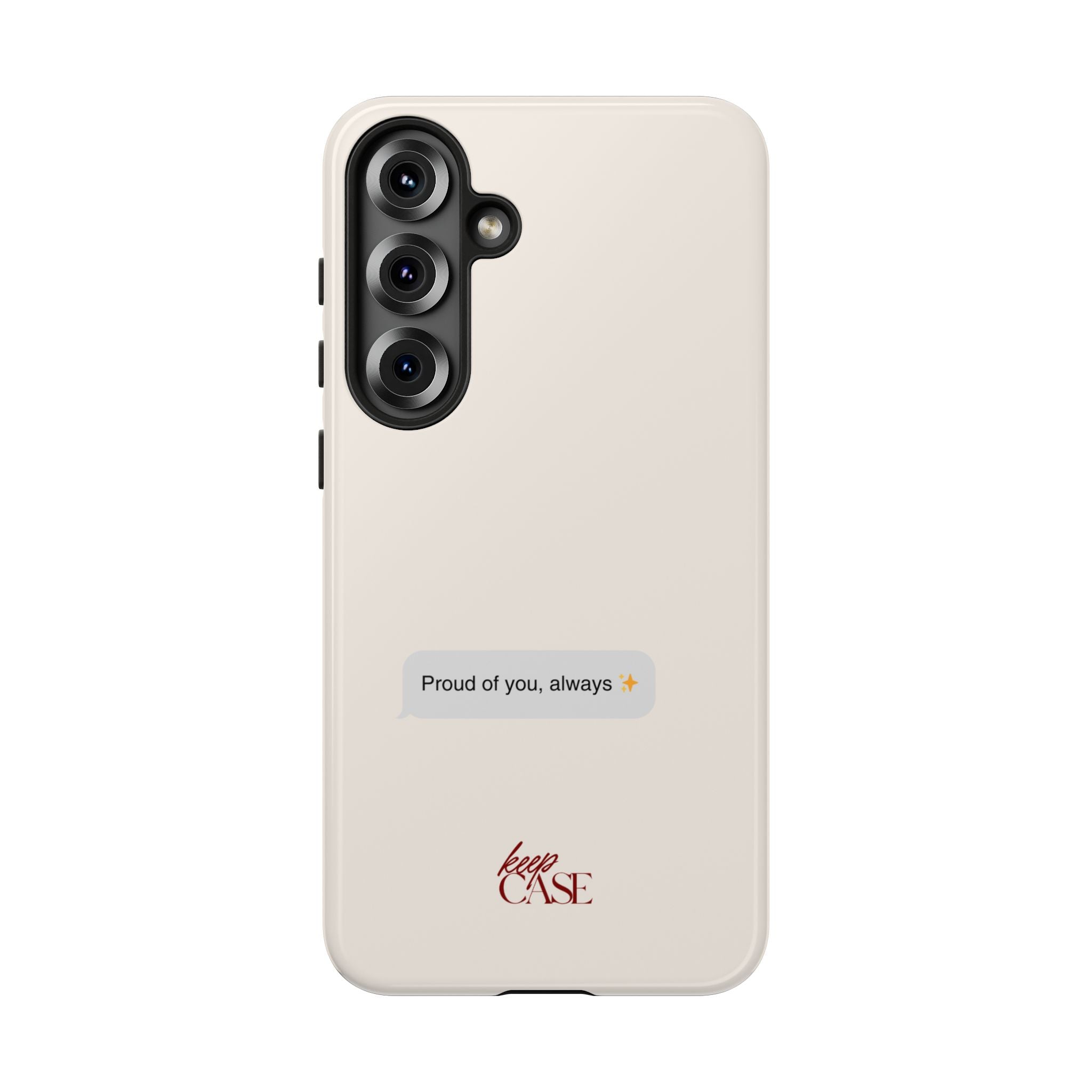 Keepcase Kept Messages Series — Proud Of You, Always (Light Mode)