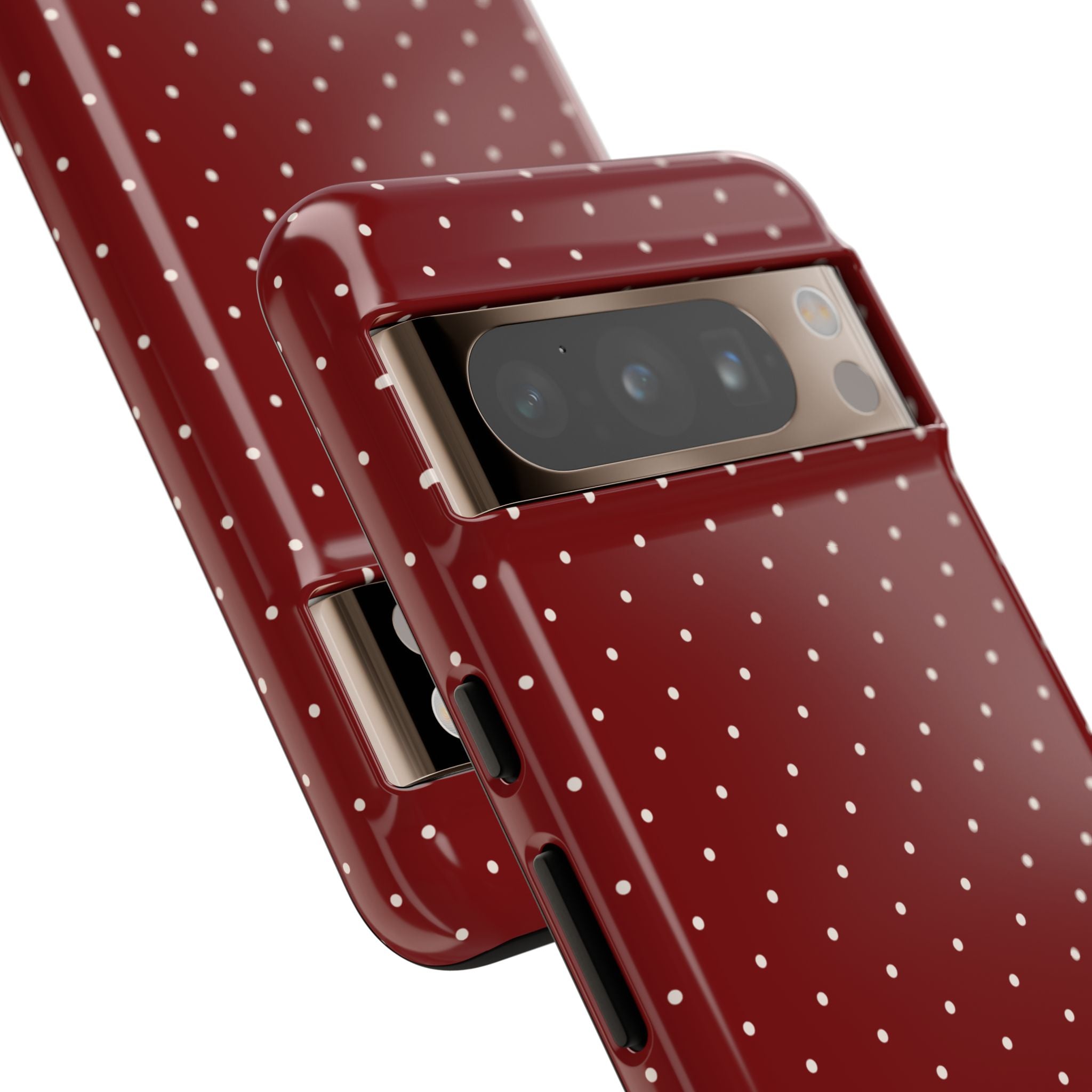 Keepcase Keepers Series — Burgundy Polka Dots