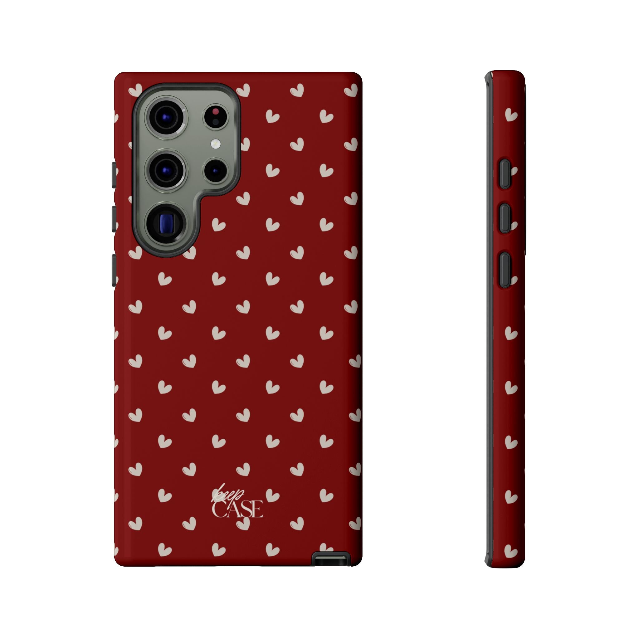 Keepcase Keepers Series — Burgundy Hearts