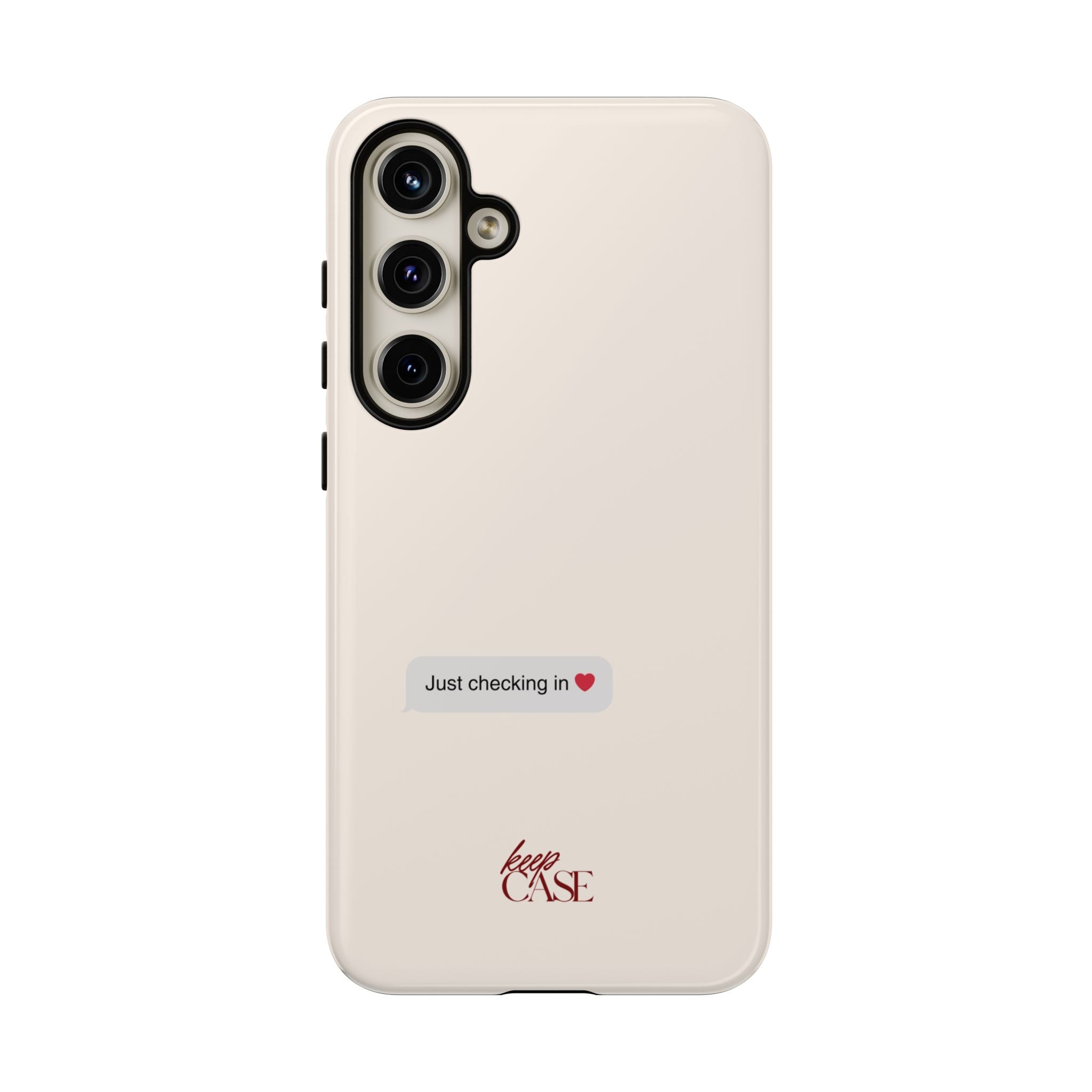 Keepcase Kept Messages Series — Just Checking In (Light Mode)