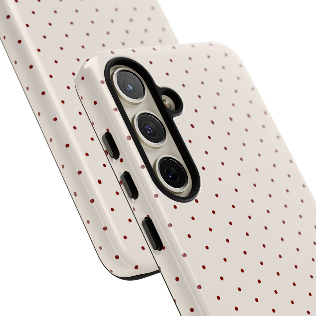 Keepcase Keepers Series — Cream Polka Dots