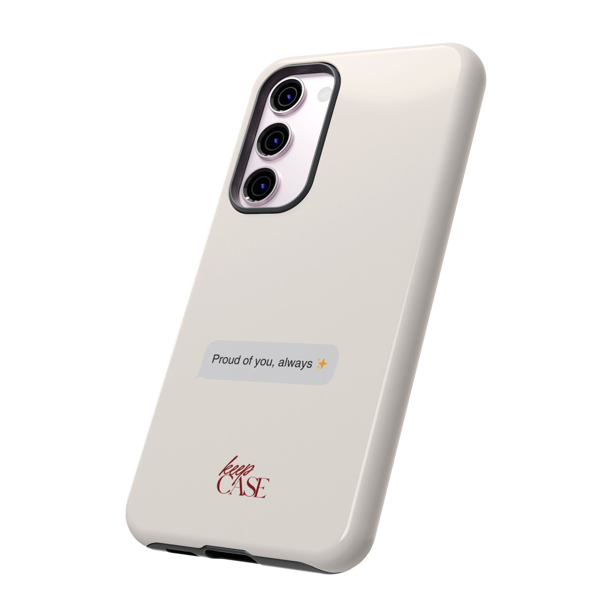 Keepcase Kept Messages Series — Proud Of You, Always (Light Mode)