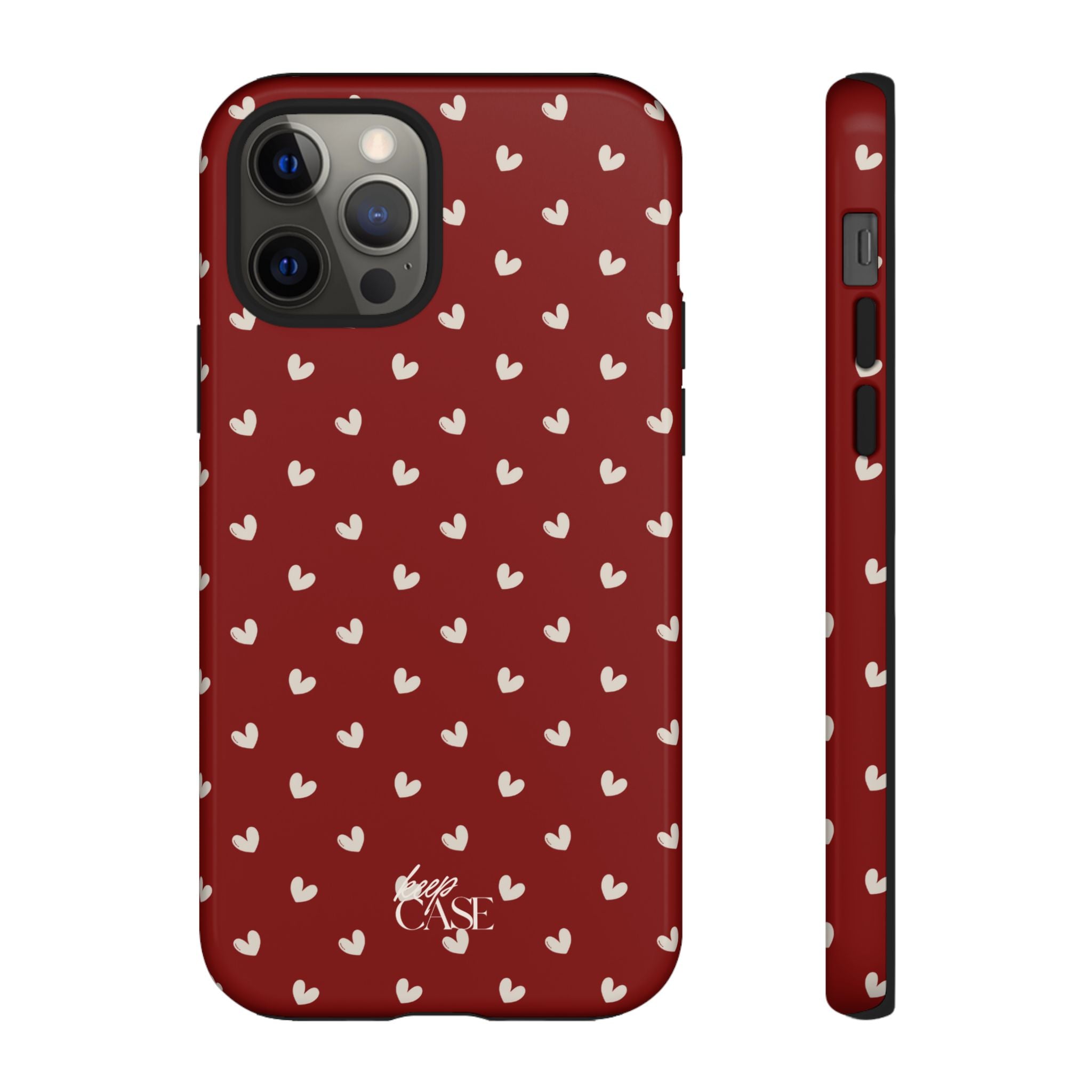 Keepcase Keepers Series — Burgundy Hearts
