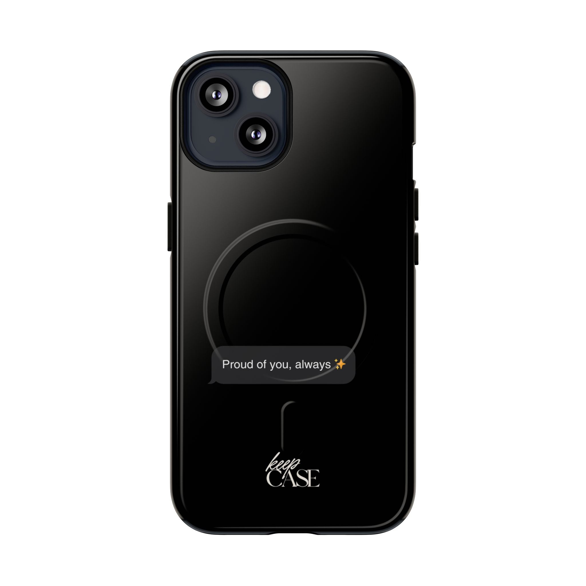 Keepcase Kept Messages Series — Proud Of You, Always (Dark Mode)
