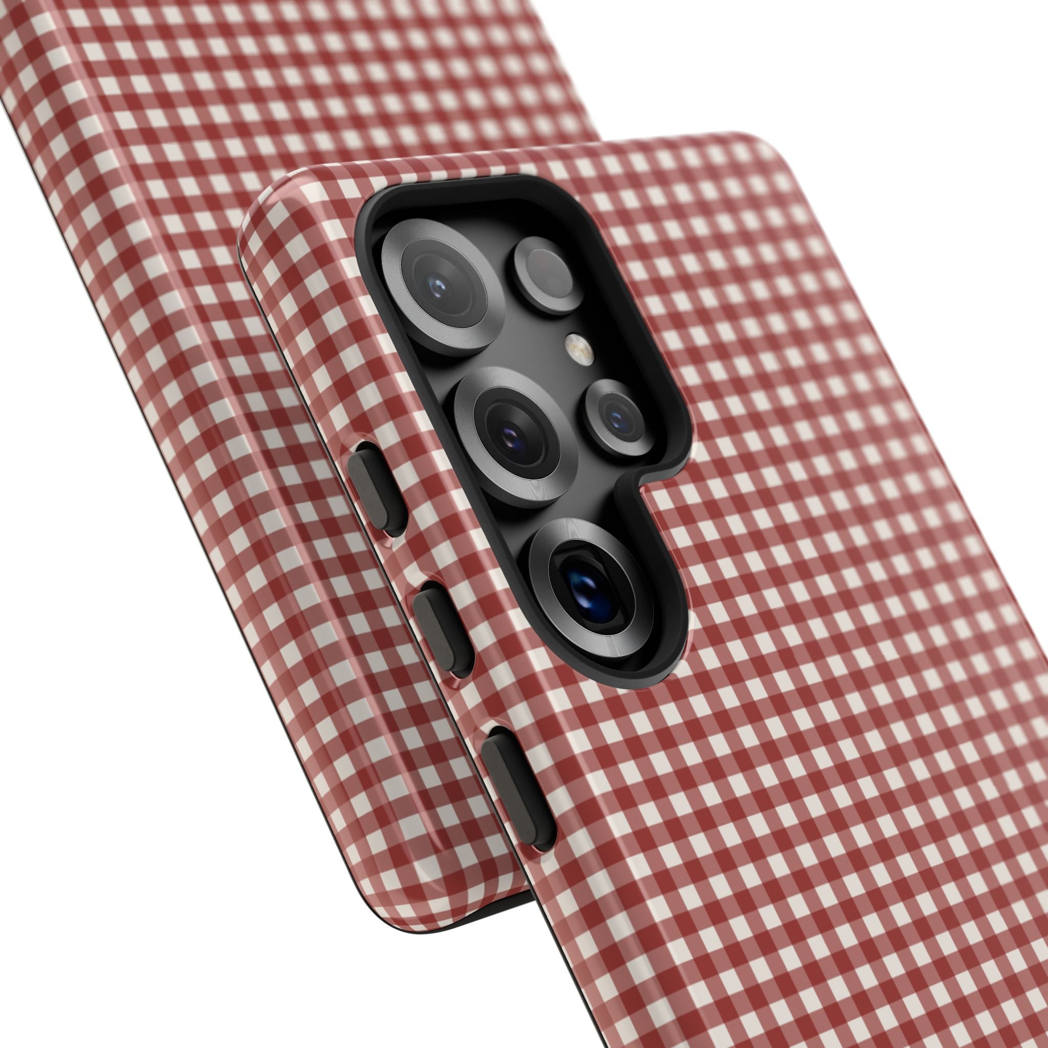 Keepcase Keepers Series — Burgundy and Cream Gingham