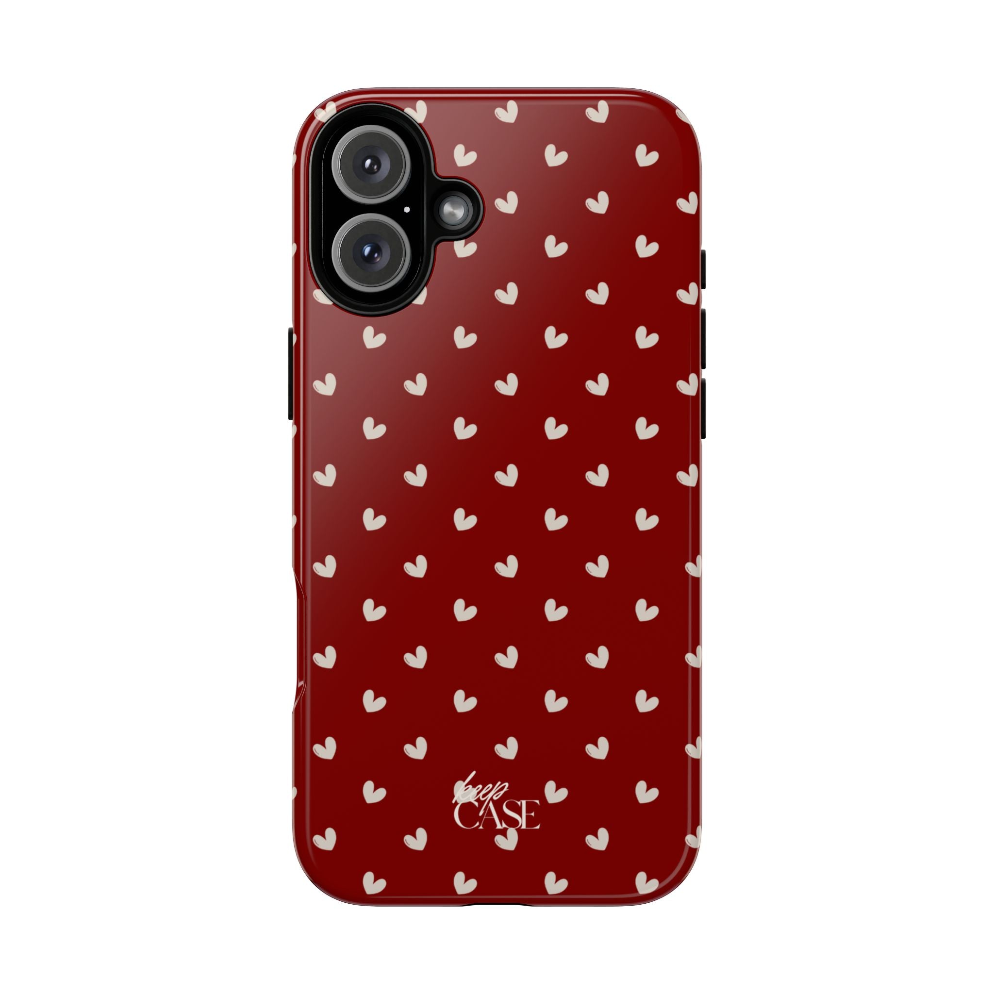 Keepcase Keepers Series — Burgundy Hearts