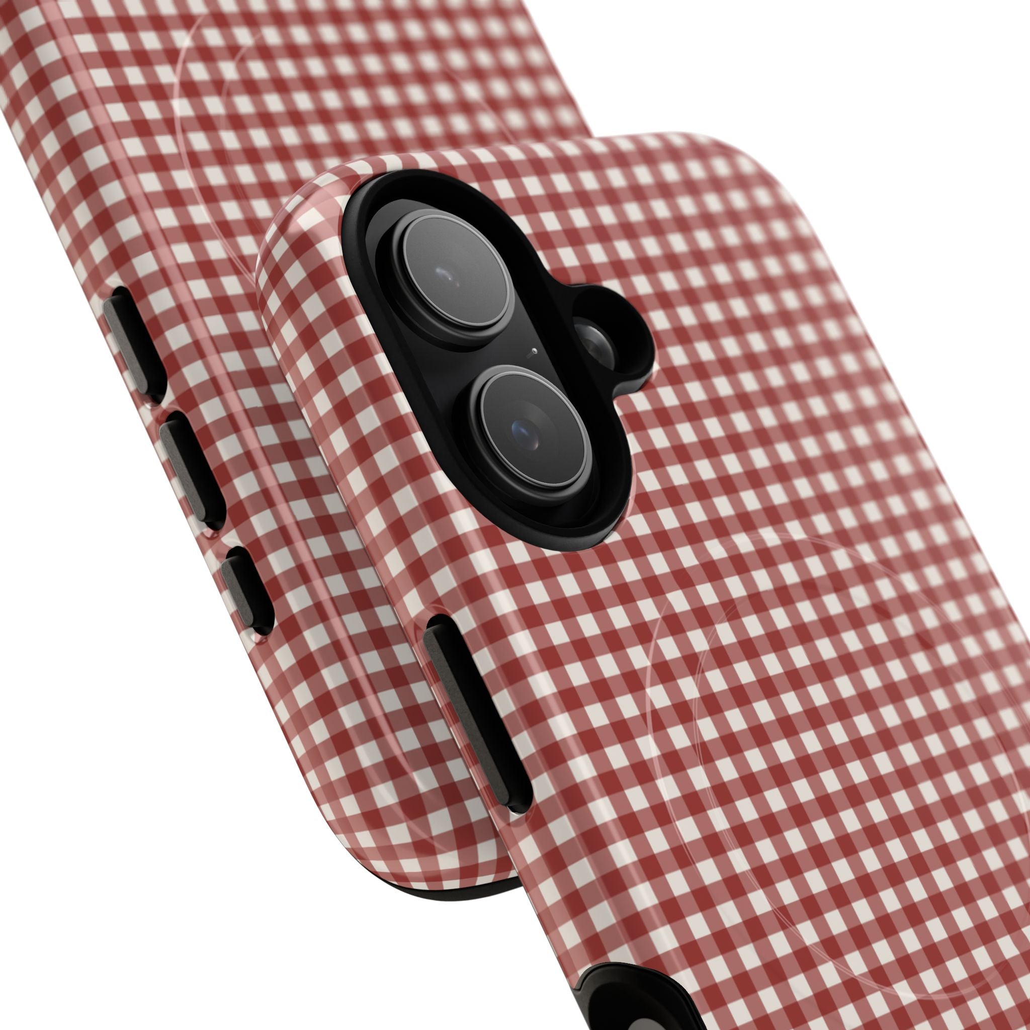 Keepcase Keepers Series — Burgundy and Cream Gingham