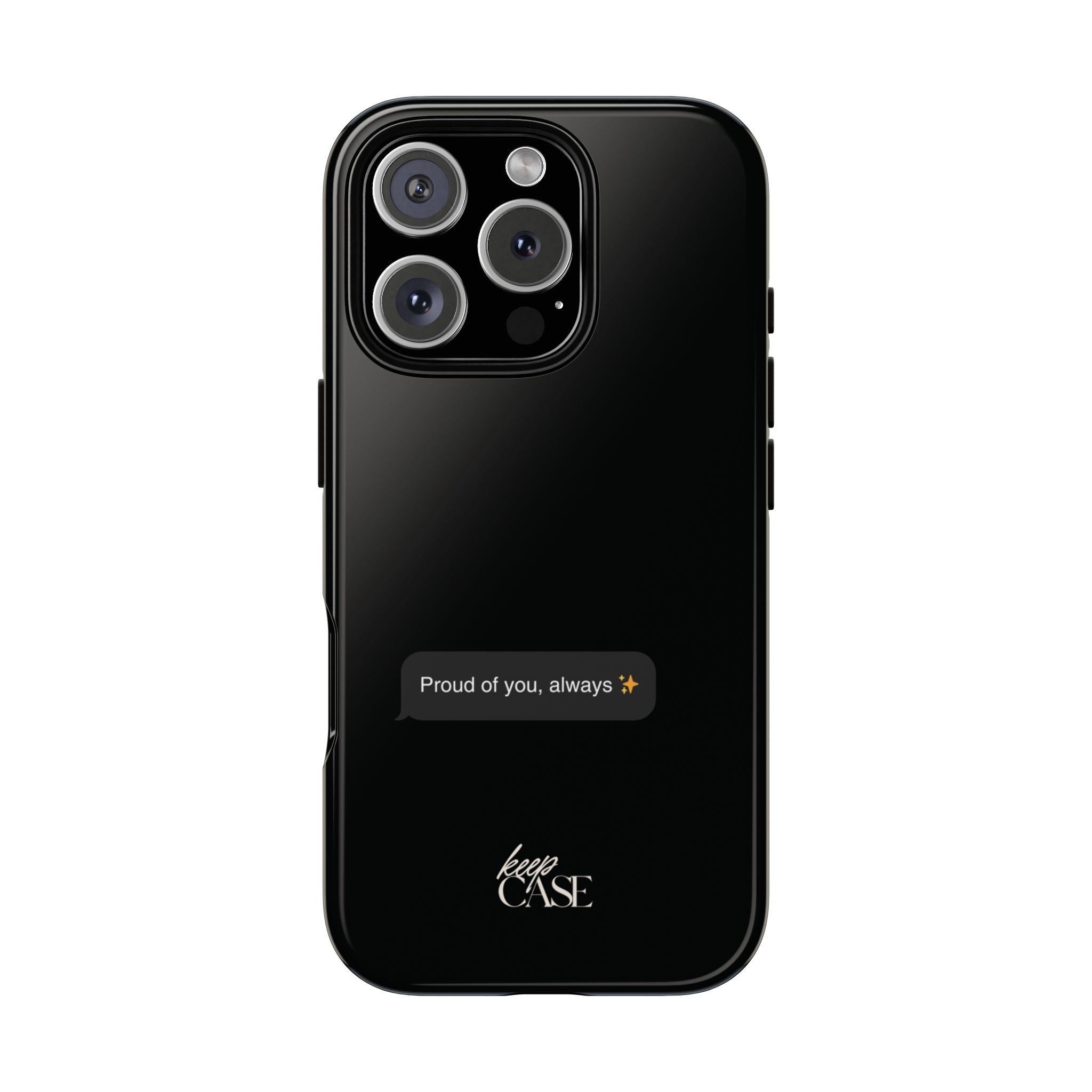 Keepcase Kept Messages Series — Proud Of You, Always (Dark Mode)