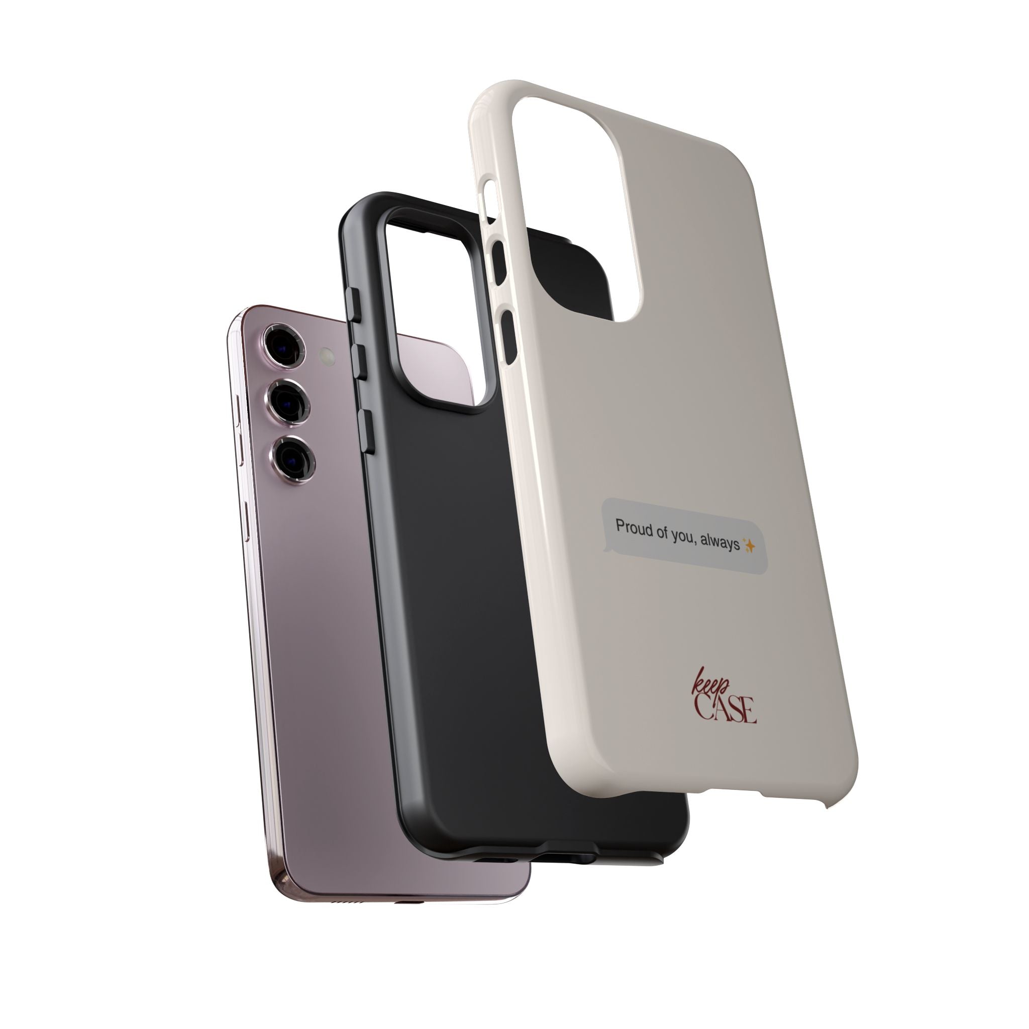 Keepcase Kept Messages Series — Proud Of You, Always (Light Mode)