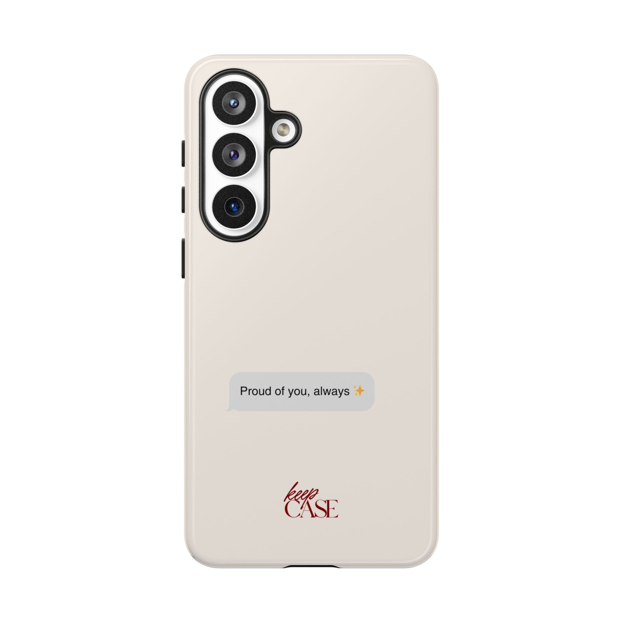 Keepcase Kept Messages Series — Proud Of You, Always (Light Mode)