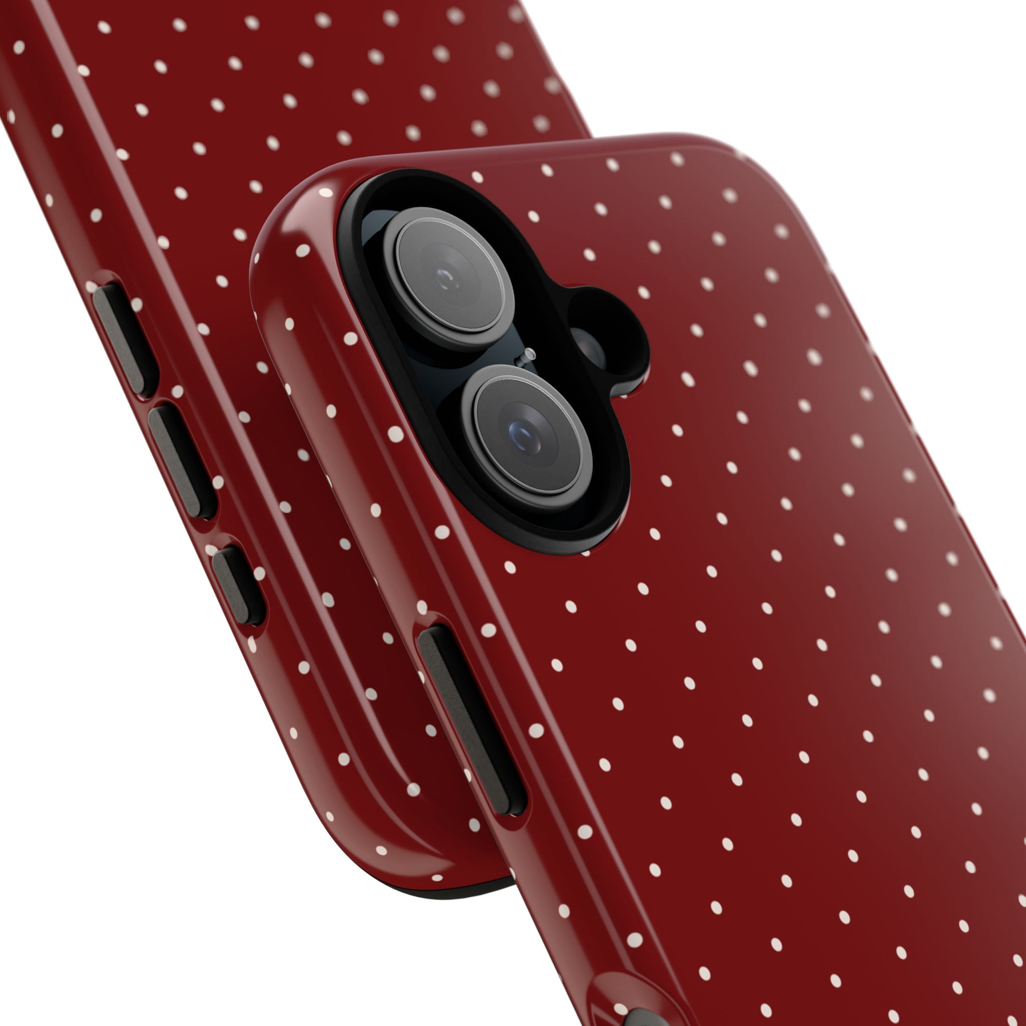 Keepcase Keepers Series — Burgundy Polka Dots