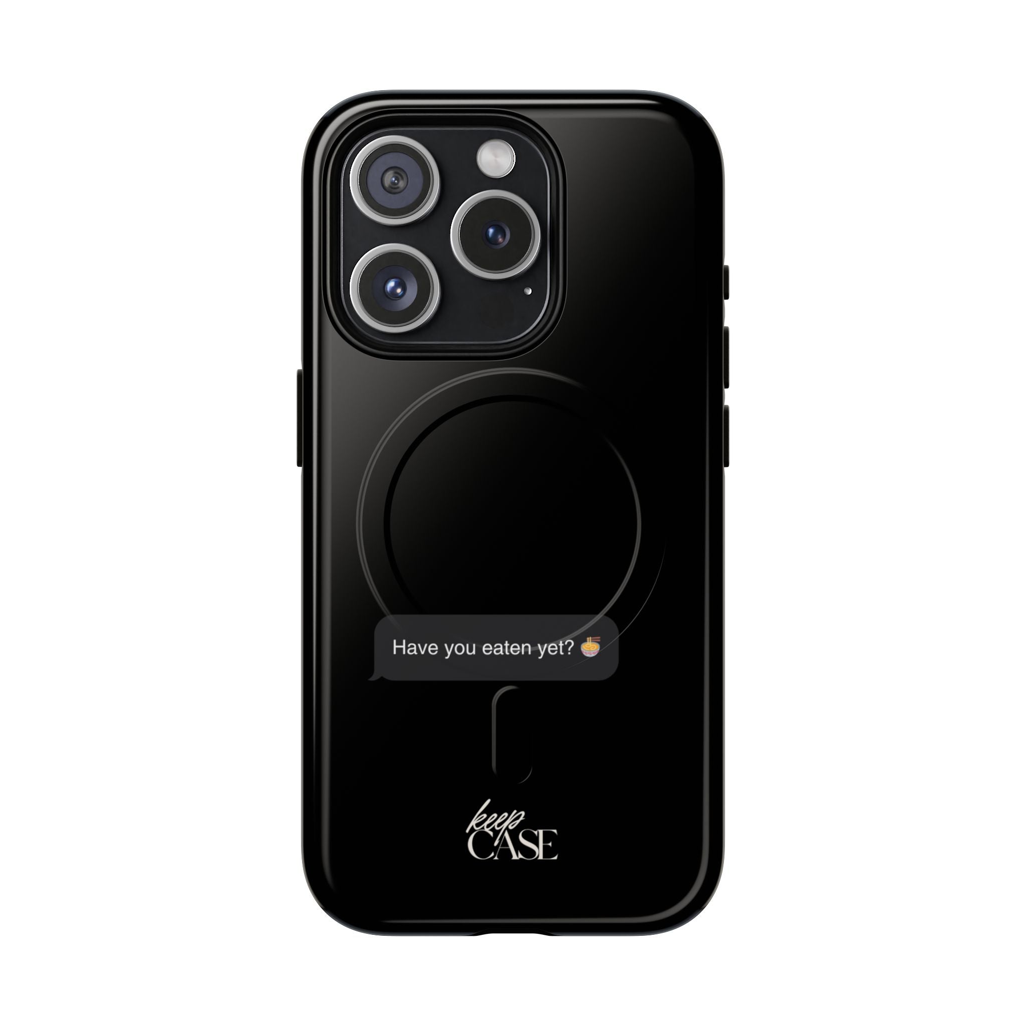 Keepcase Kept Messages Series — Have You Eaten Yet? (Dark Mode)