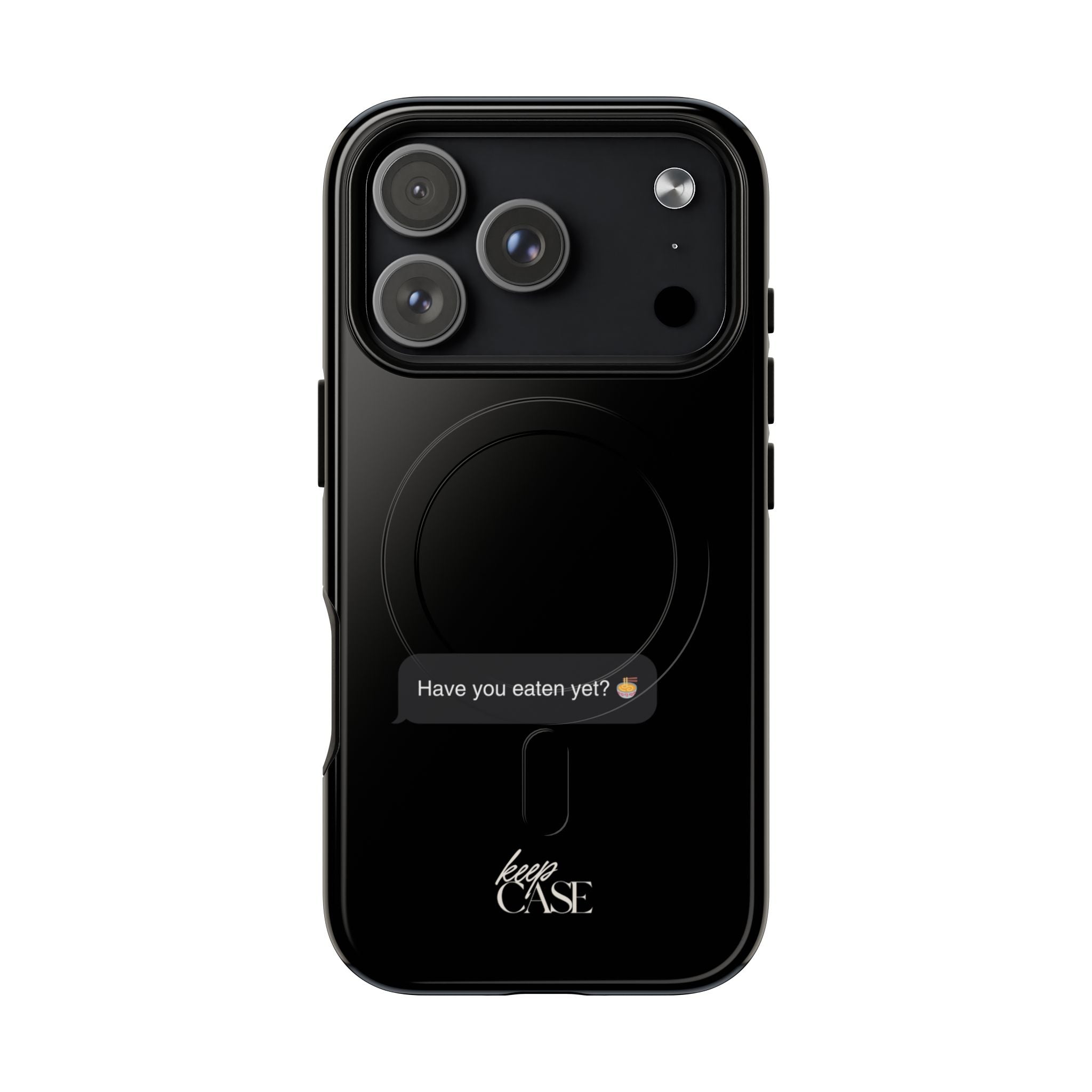 Keepcase Kept Messages Series — Have You Eaten Yet? (Dark Mode)