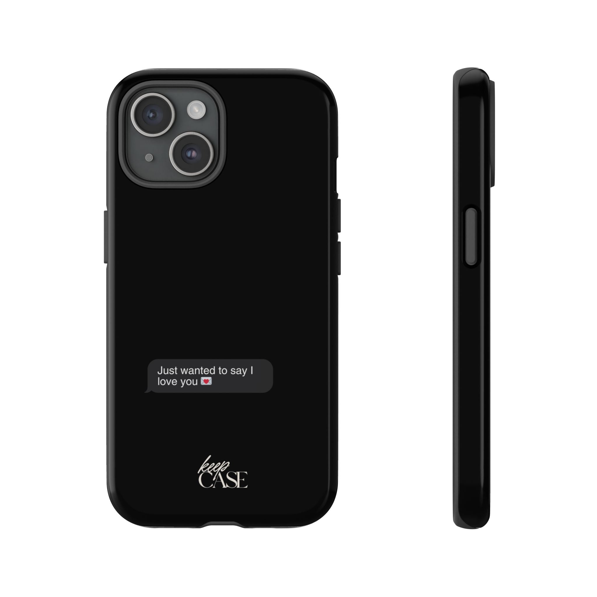 Keepcase Kept Messages Series — Just Wanted To Say I Love You (Dark Mode)