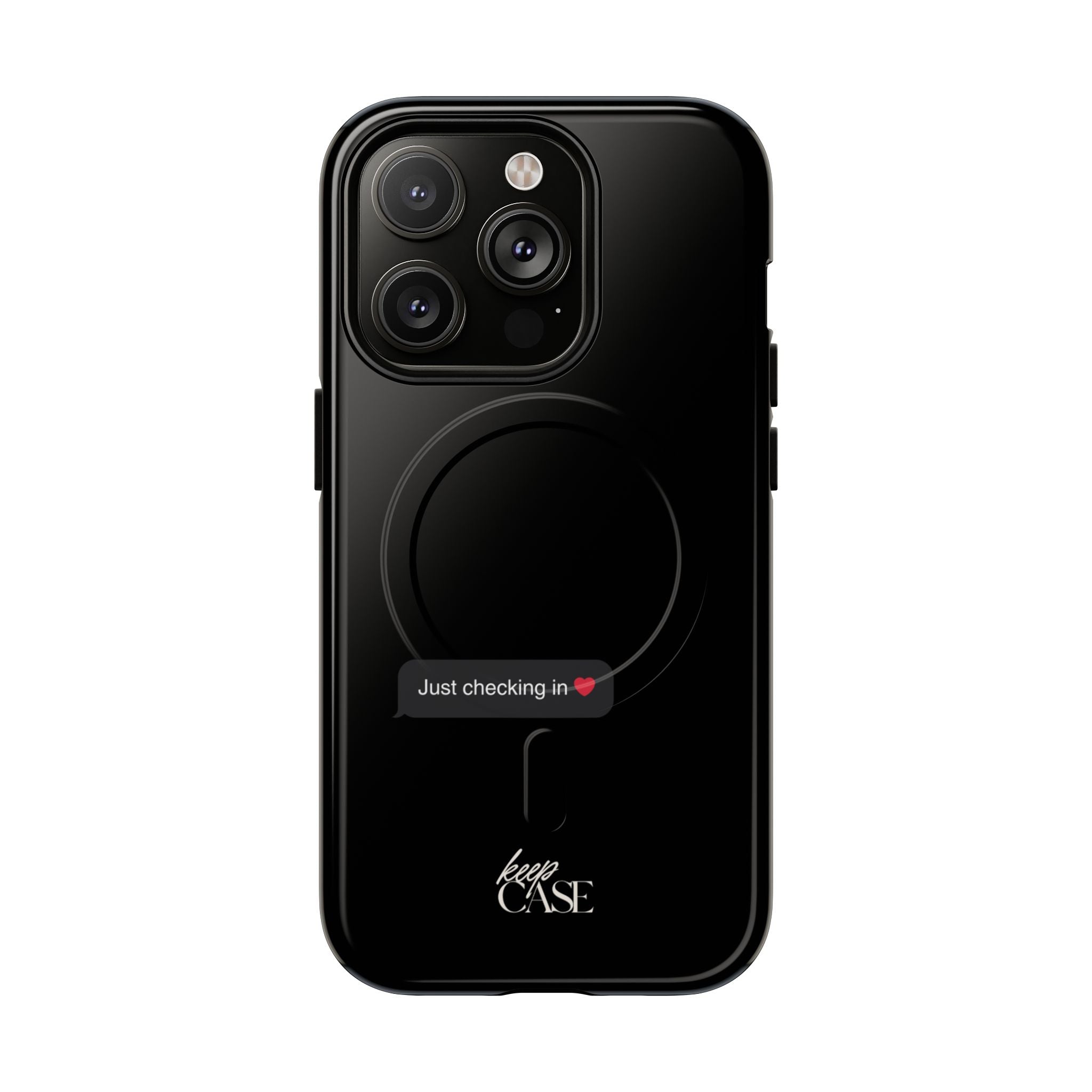 Keepcase Kept Messages Series — Just Checking In (Dark Mode)
