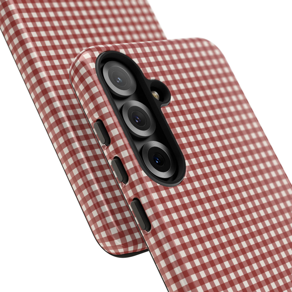 Keepcase Keepers Series — Burgundy and Cream Gingham