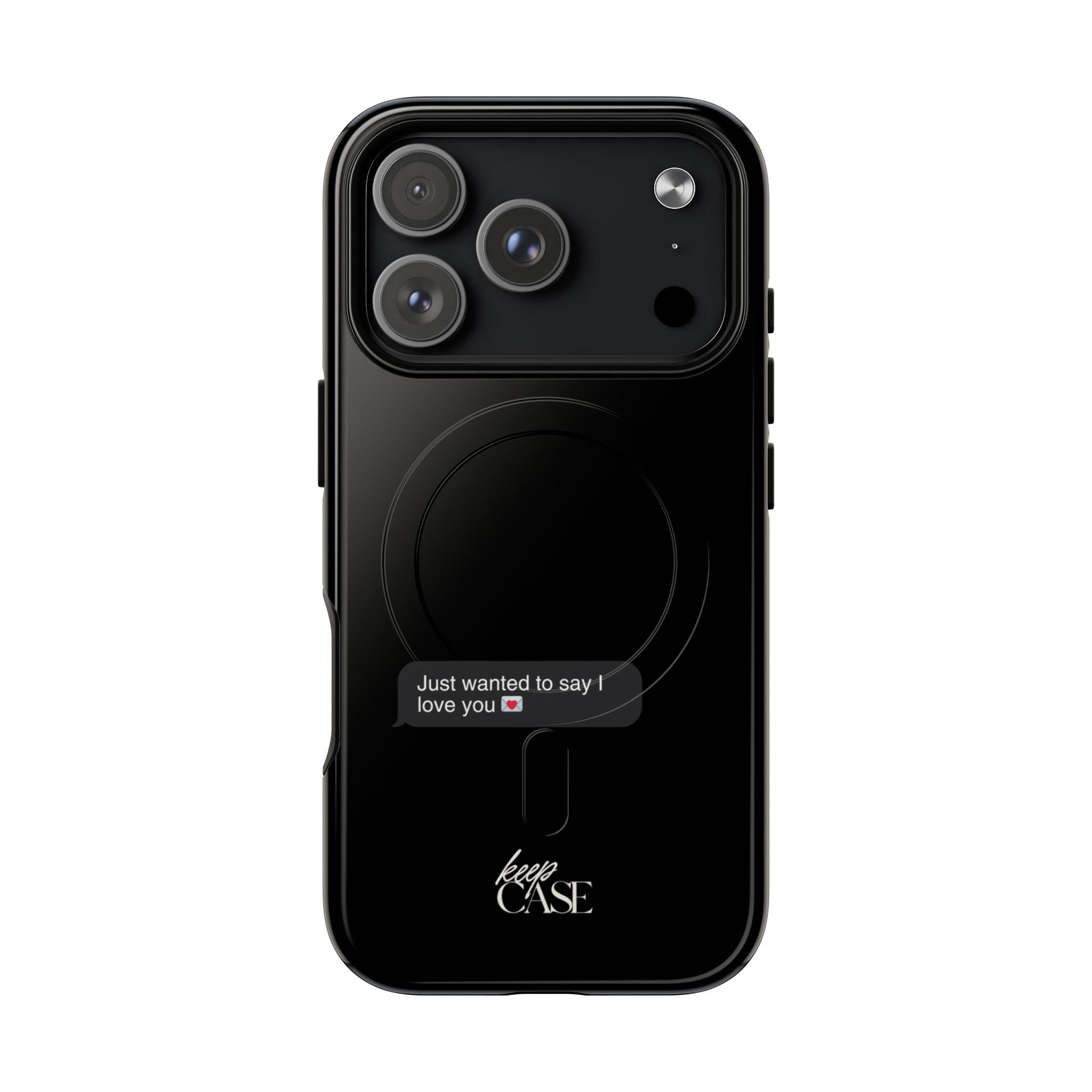 Keepcase Kept Messages Series — Just Wanted To Say I Love You (Dark Mode)