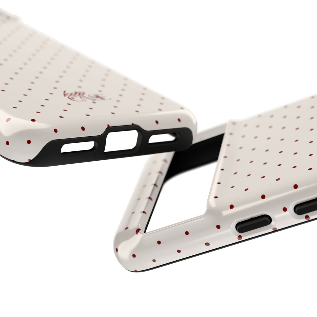 Keepcase Keepers Series — Cream Polka Dots
