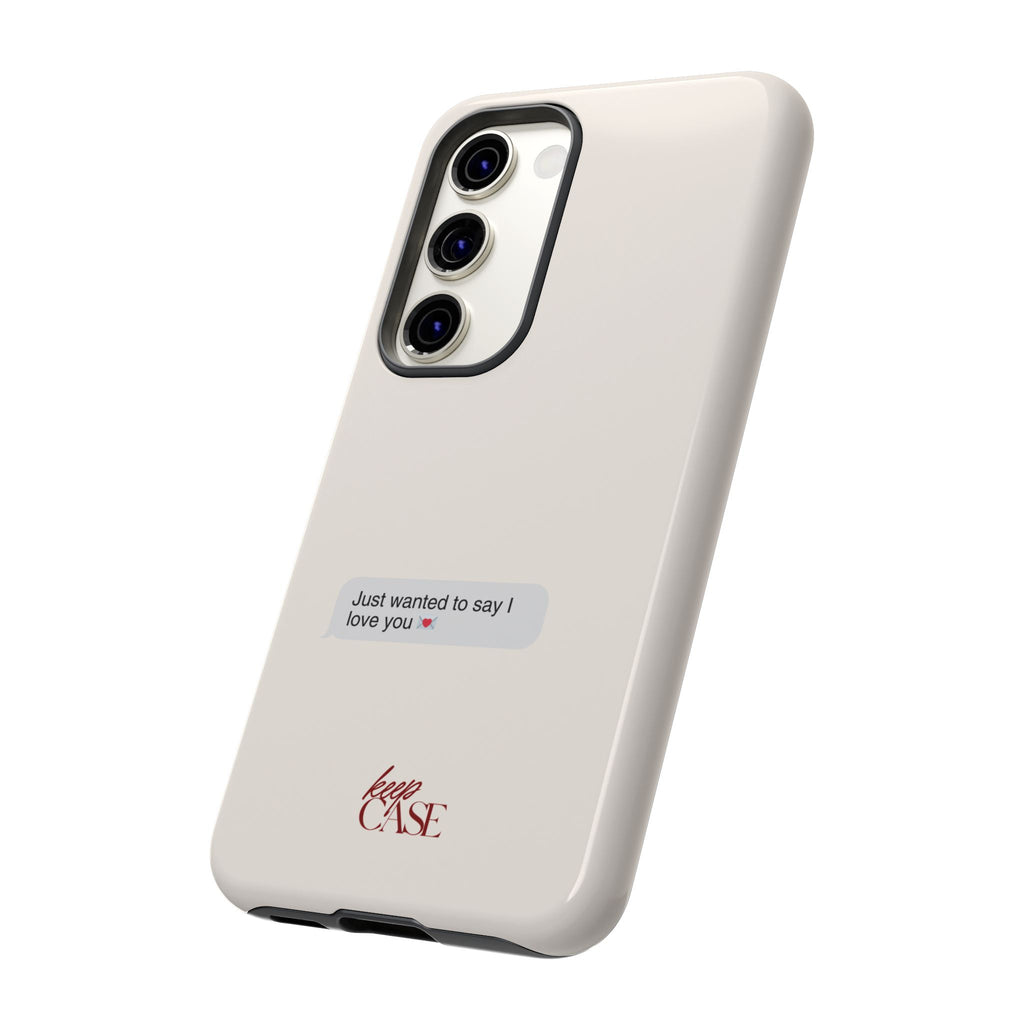 Keepcase Kept Messages Series — Just Wanted To Say I Love You (Light Mode)