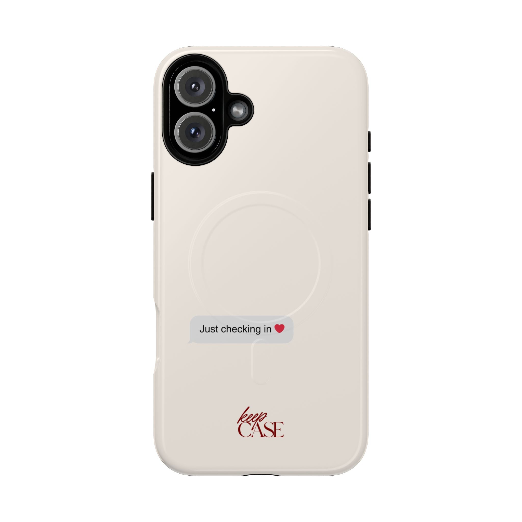 Keepcase Kept Messages Series — Just Checking In (Light Mode)