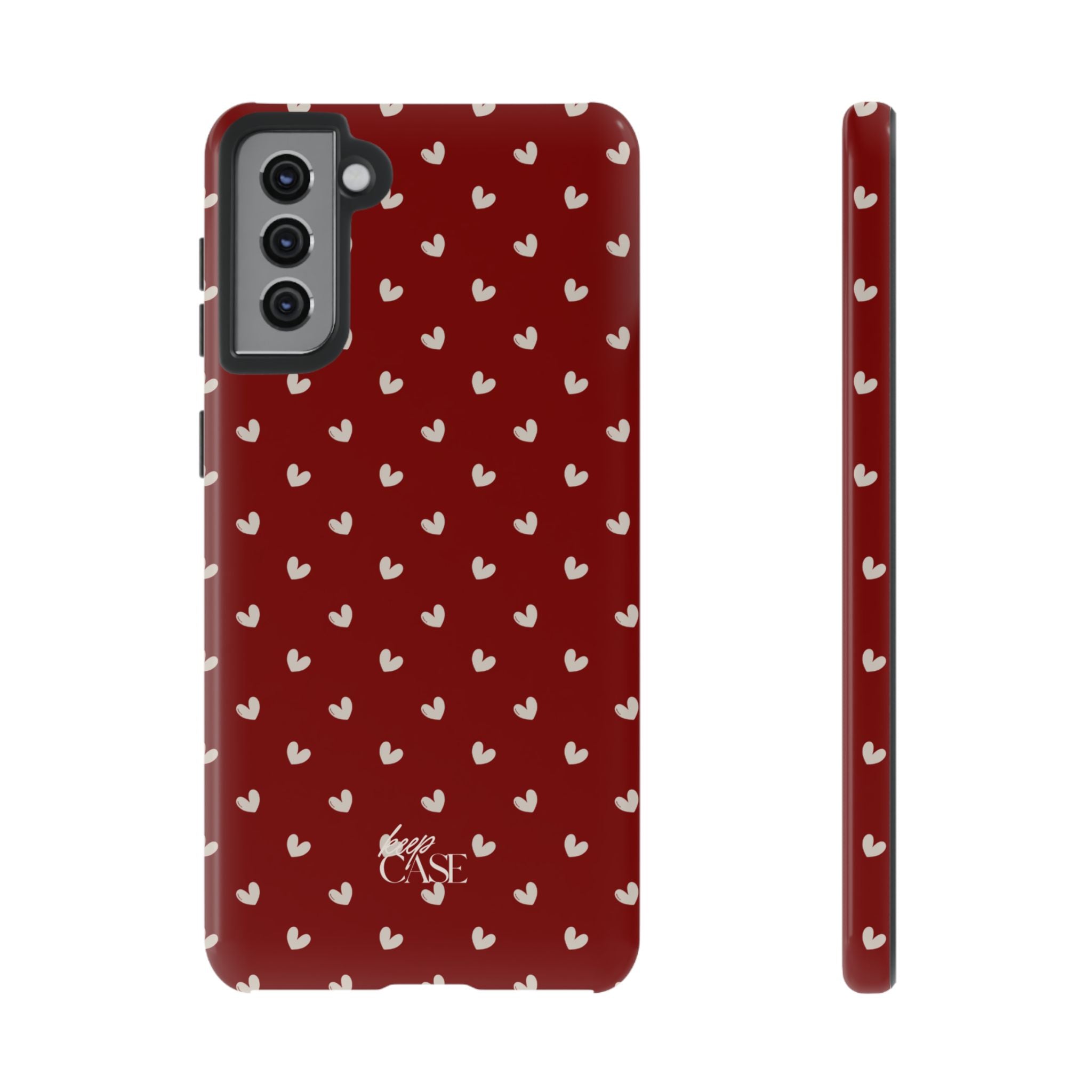 Keepcase Keepers Series — Burgundy Hearts
