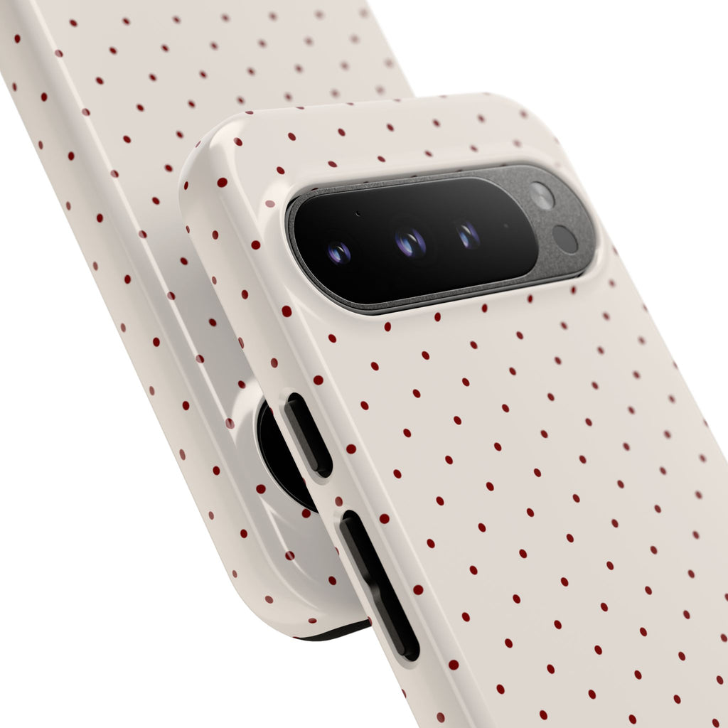 Keepcase Keepers Series — Cream Polka Dots