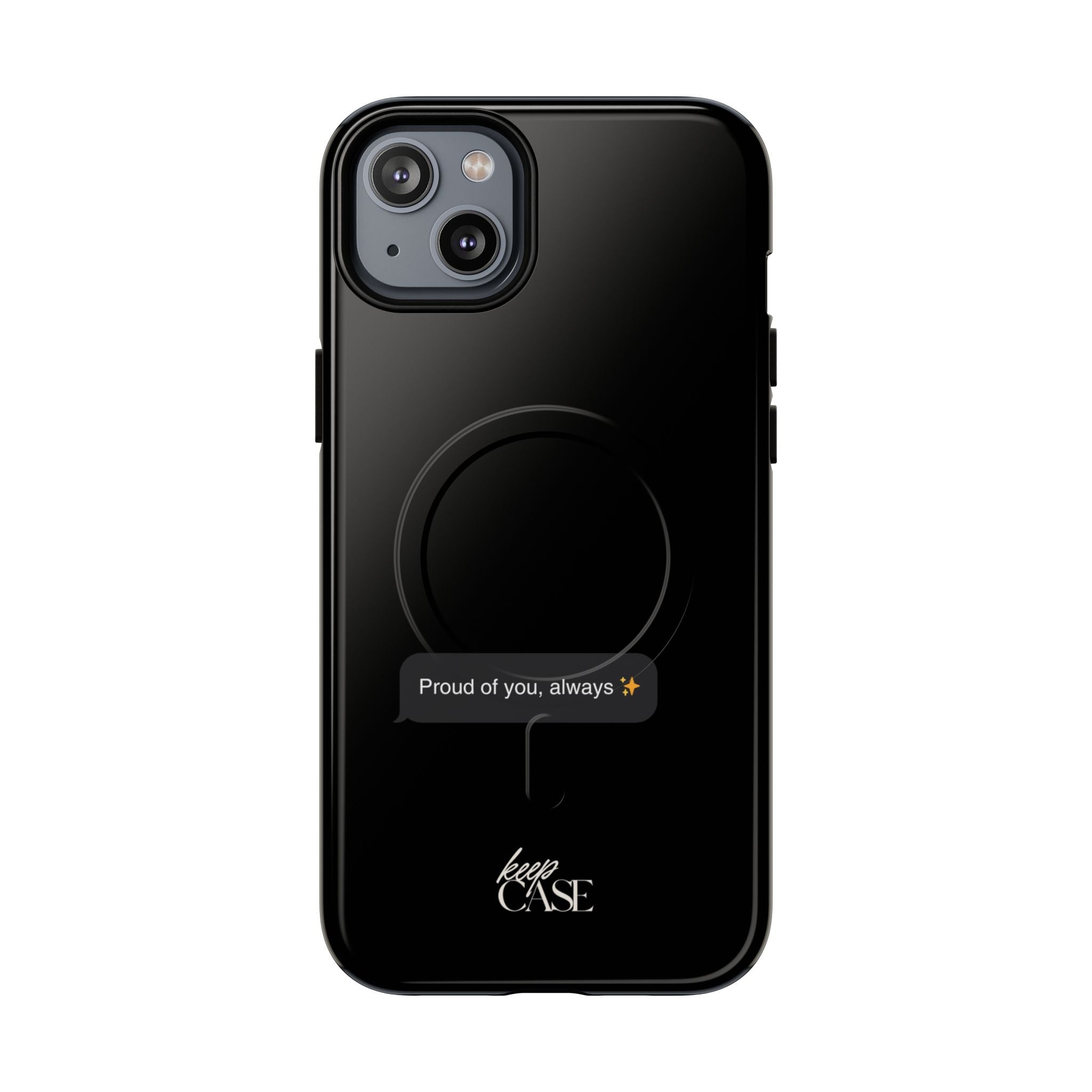 Keepcase Kept Messages Series — Proud Of You, Always (Dark Mode)