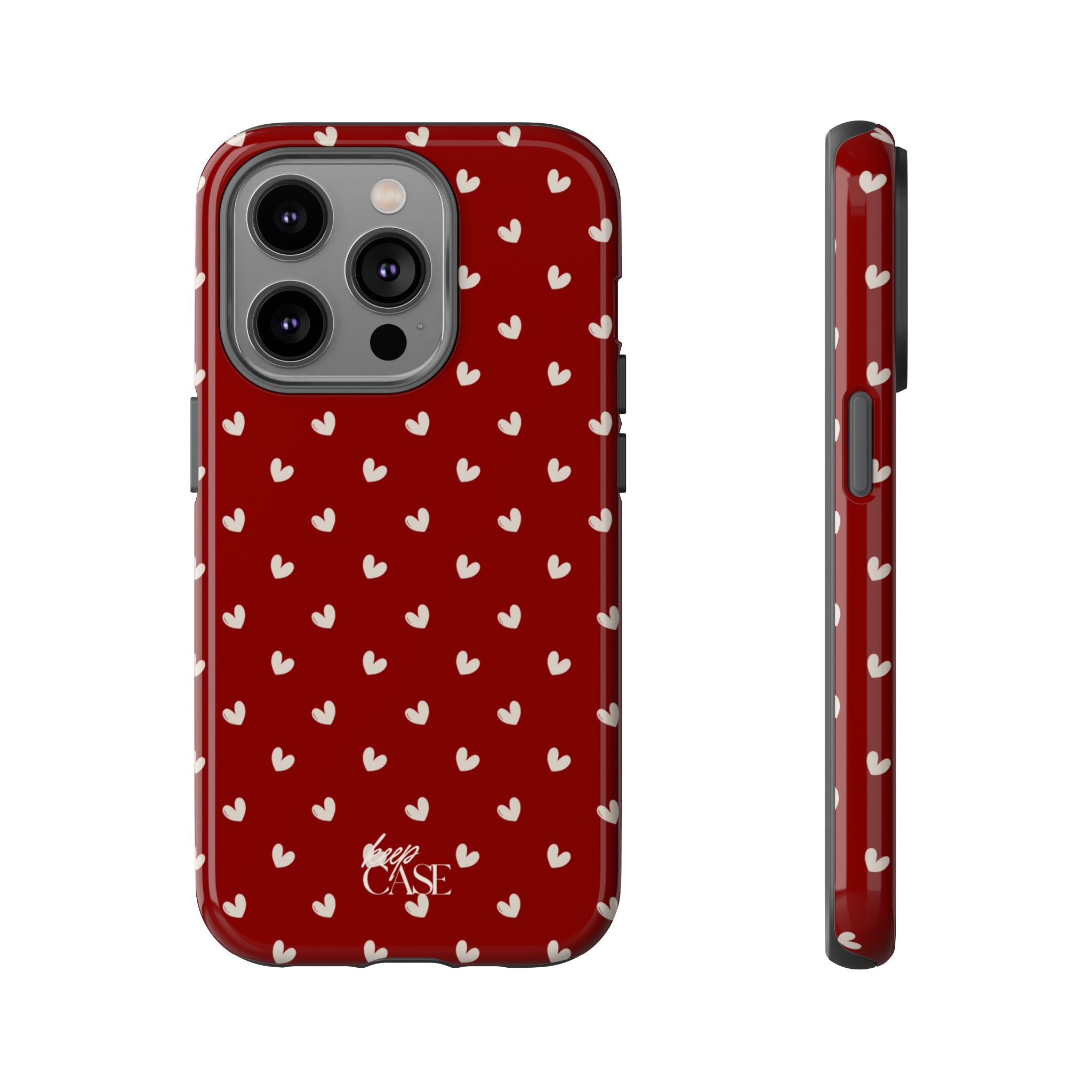 Keepcase Keepers Series — Burgundy Hearts