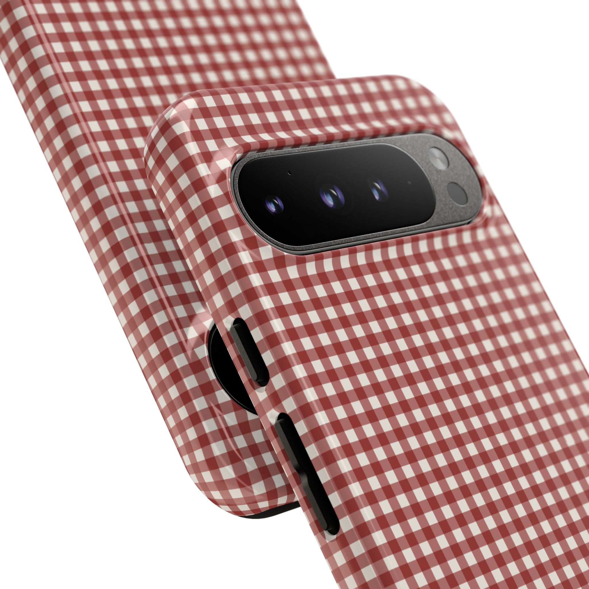 Keepcase Keepers Series — Burgundy and Cream Gingham