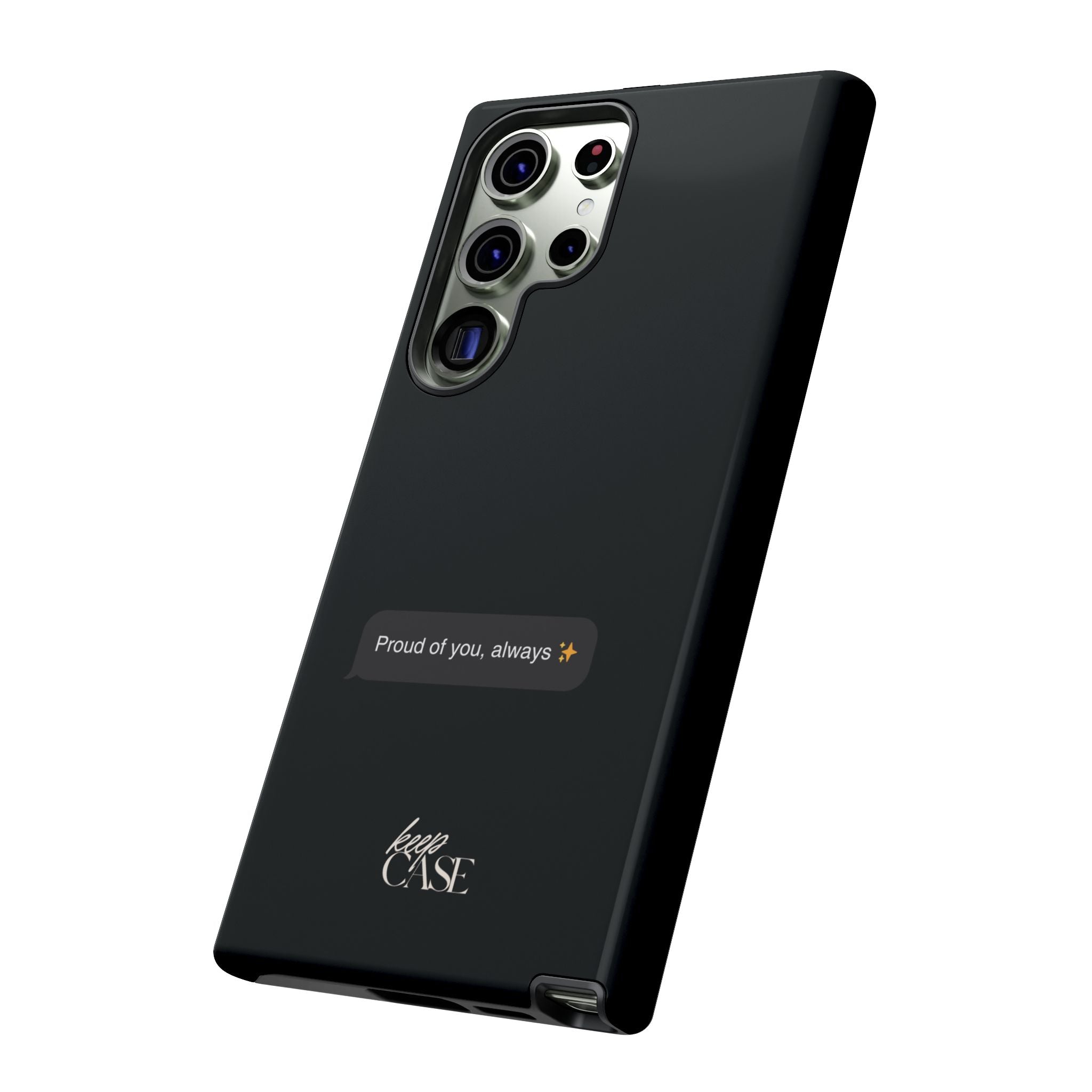 Keepcase Kept Messages Series — Proud Of You, Always (Dark Mode)